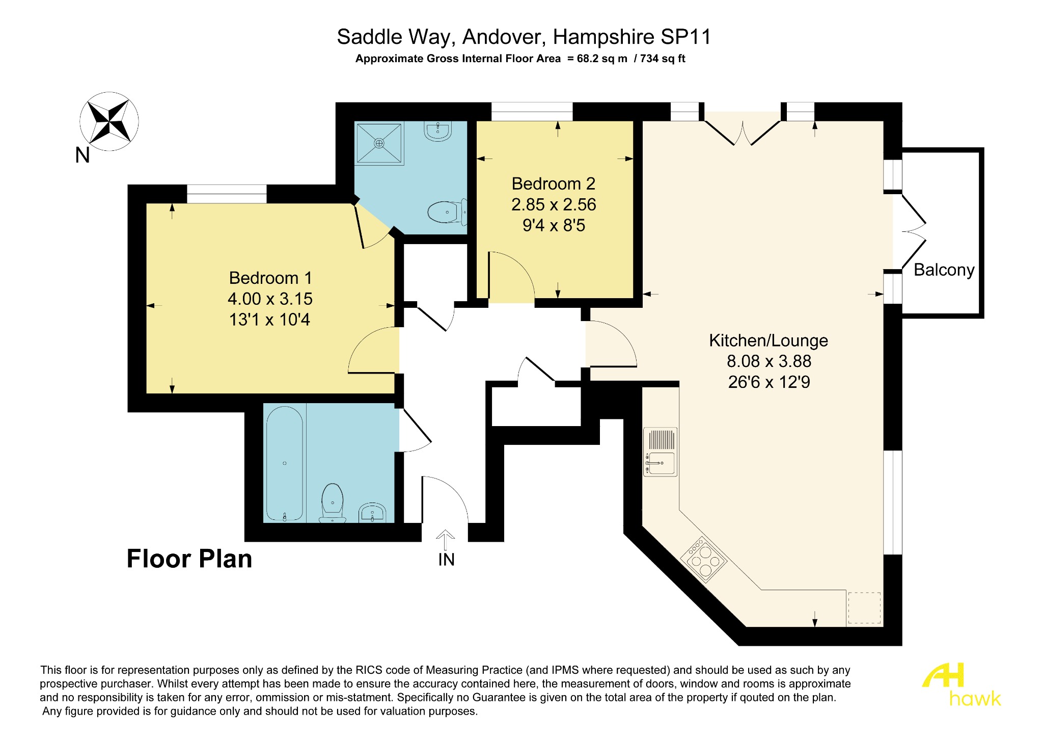 4 Saddle Way, Picket Twenty, Andover floorplan