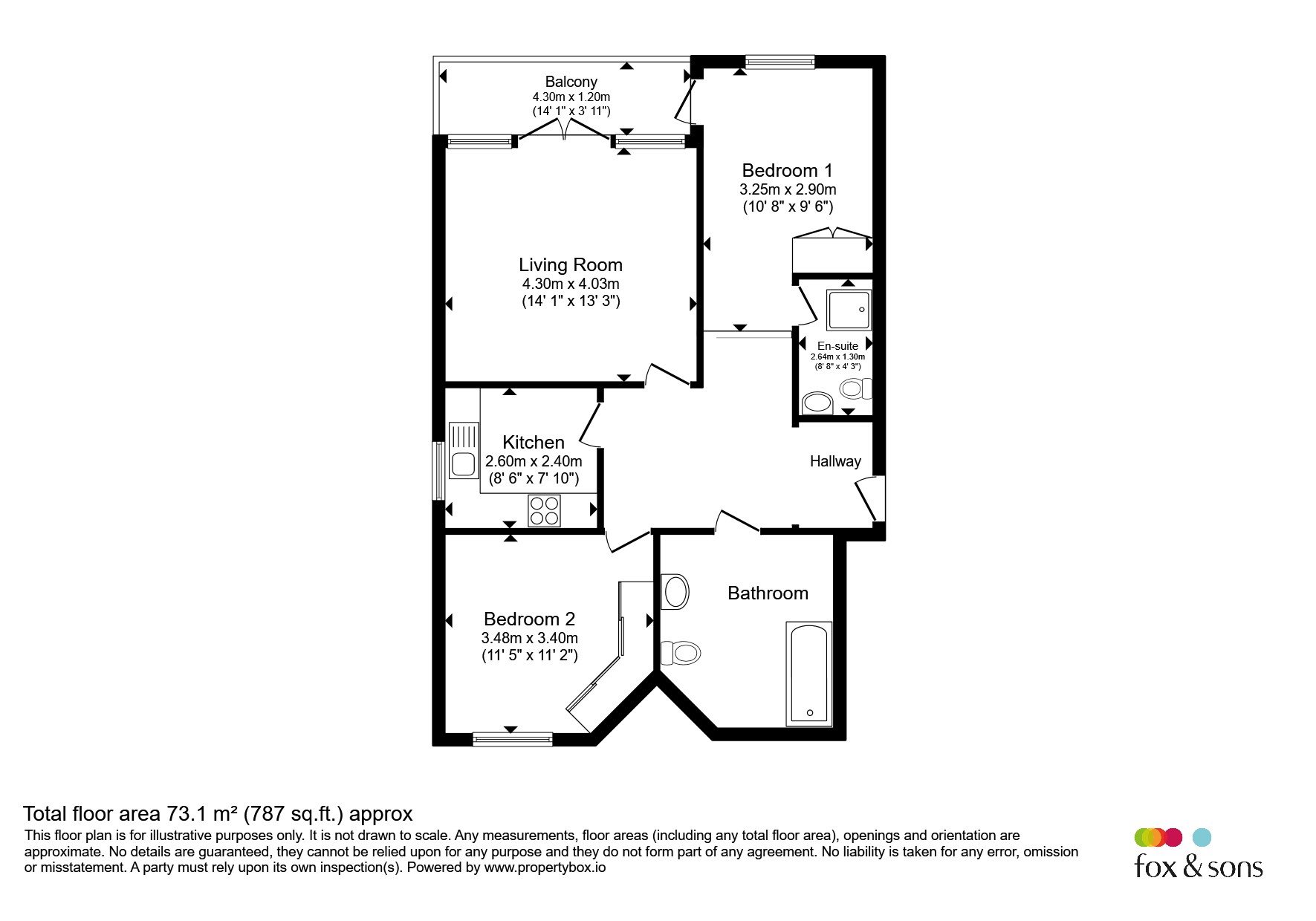 1, San Juan Court, Eastbourne floorplan