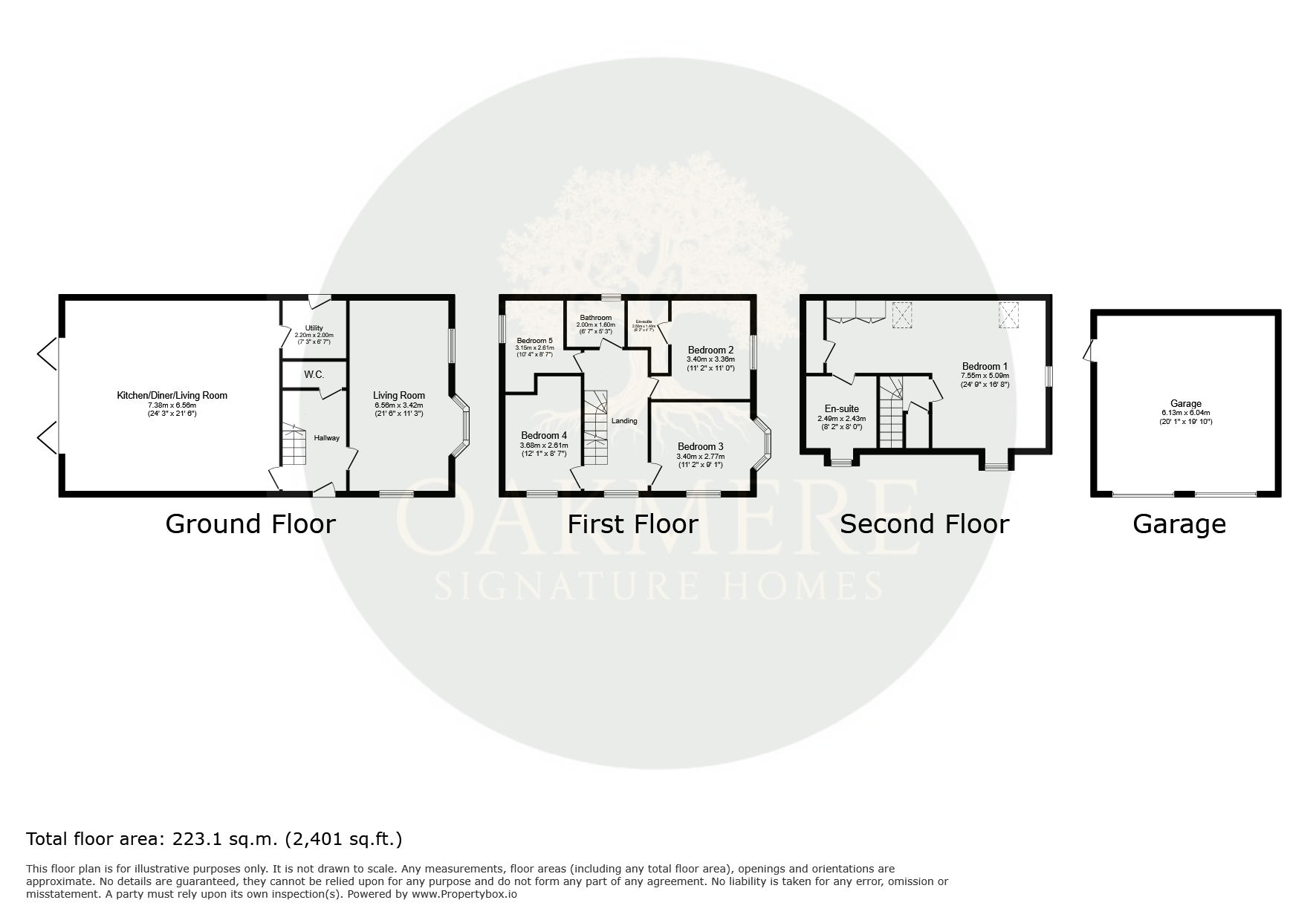 5 Doverton Close, Nuneaton floorplan