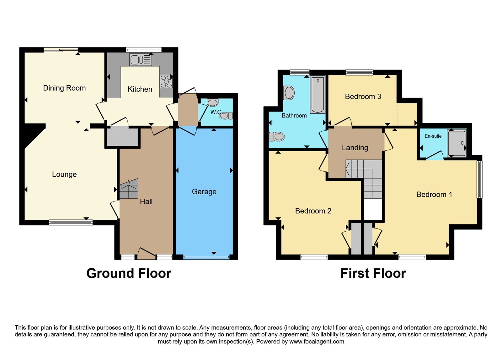 Trivanon,, Trencreek Road, Newquay floorplan