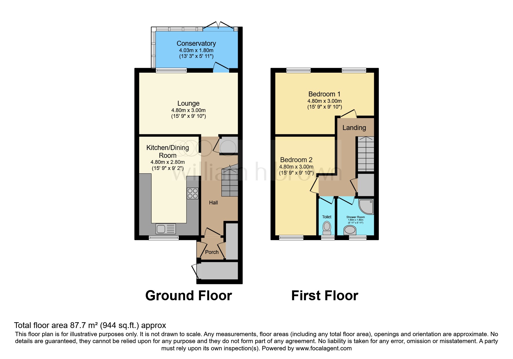 8, Kingfisher Rise, Stevenage floorplan