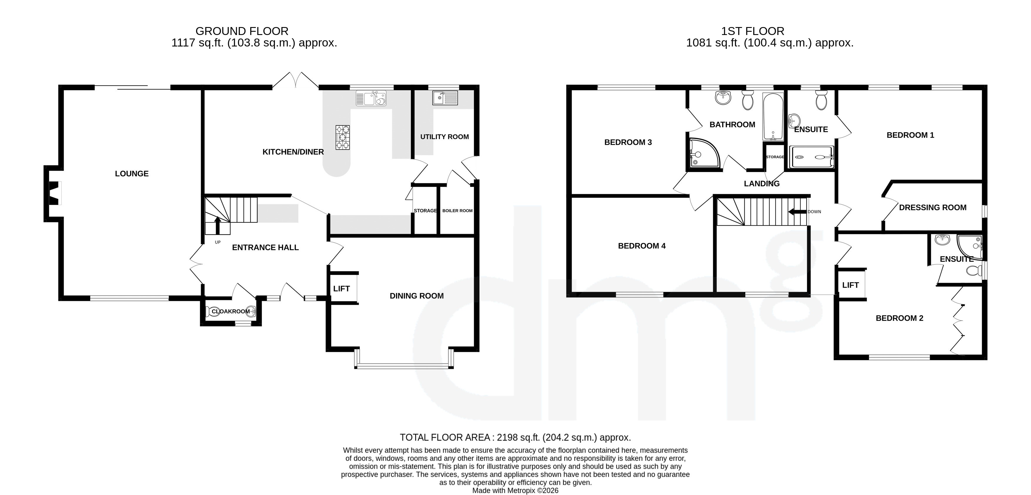 186, Maldon Road, Colchester floorplan