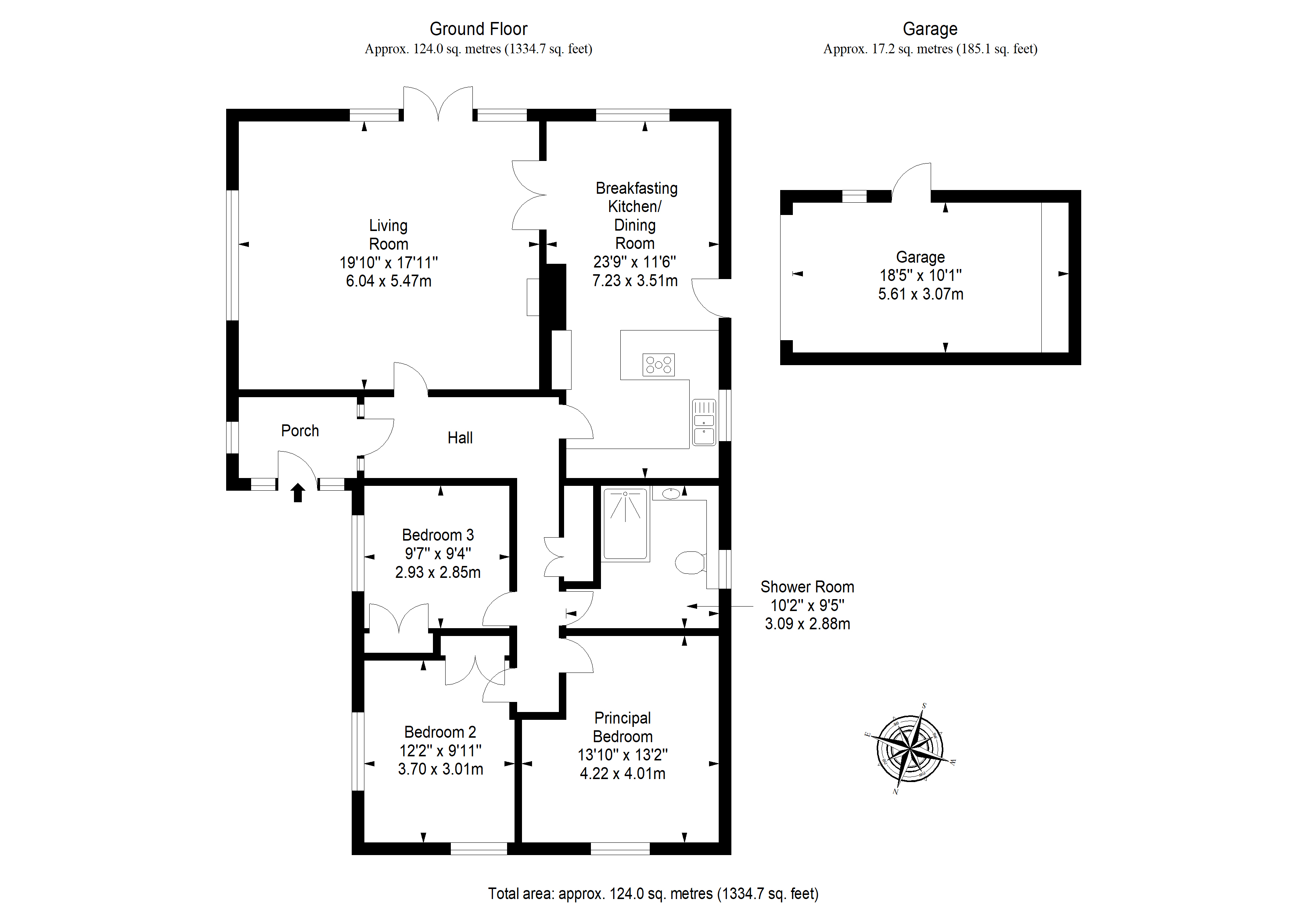 Crinan Lodge, Springwood Terrace, Peebles floorplan