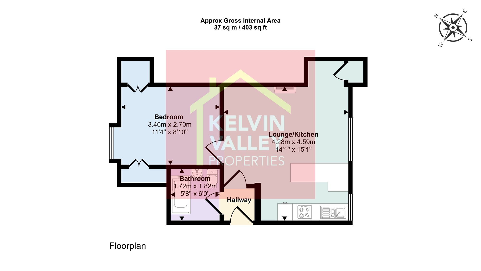 11 Duntreath Terrace, Glasgow floorplan