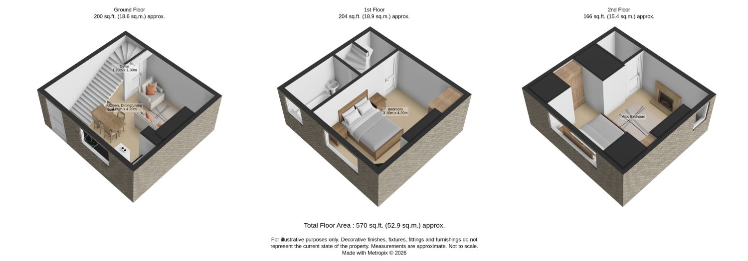 58, Salisbury Road, Leeds floorplan