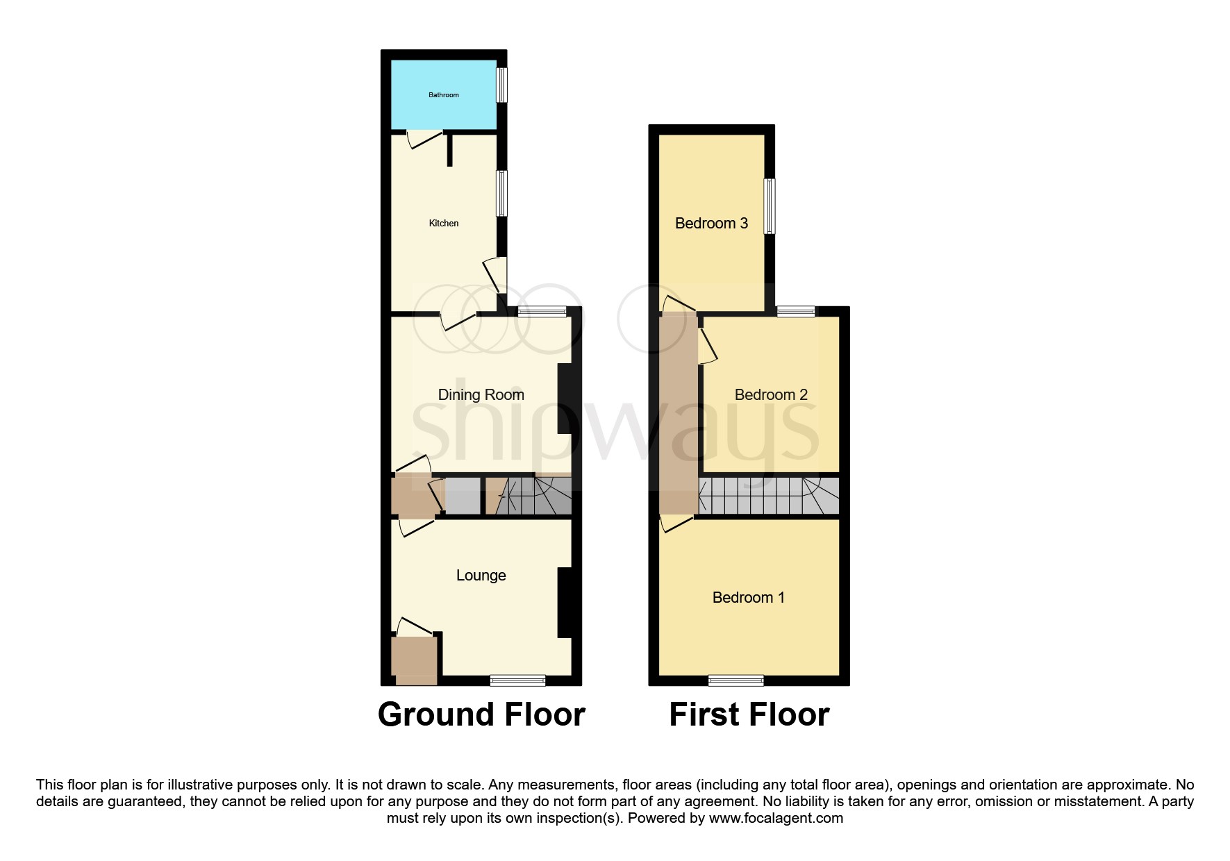 3, Adams Street, Rugby floorplan