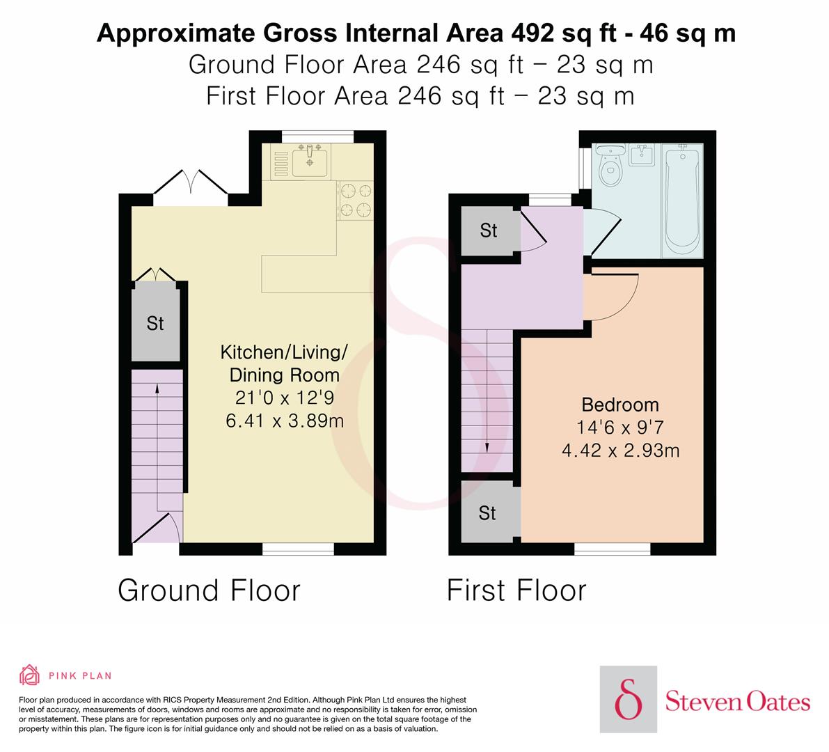 26, Crib Street, Ware floorplan