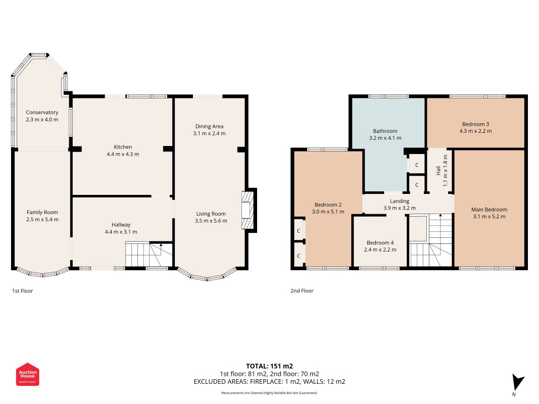 NU Holme Park View, Houghton le Spring floorplan