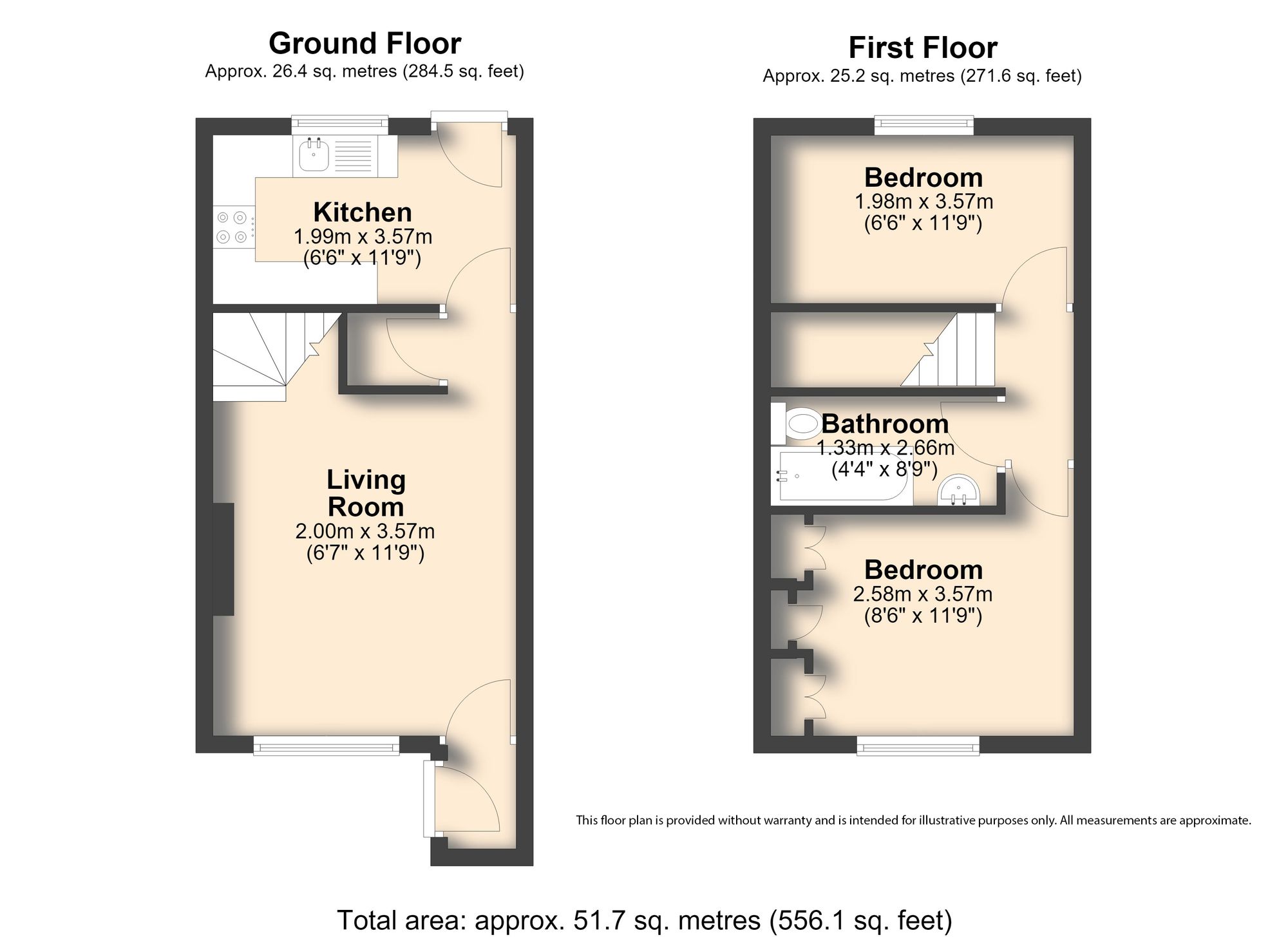 3 Jacobs Drive, Sheffield floorplan