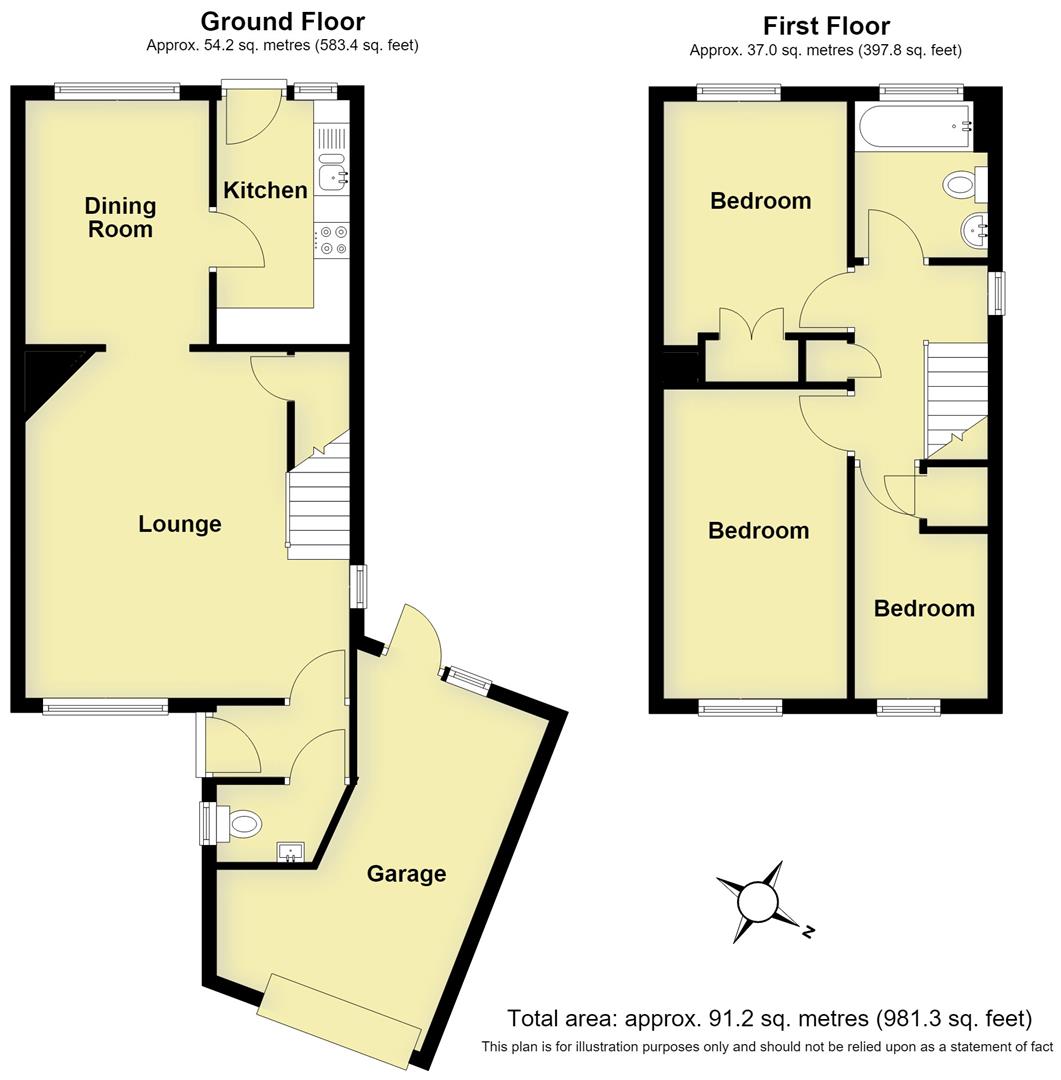 6, Saumur Way, Warwick floorplan