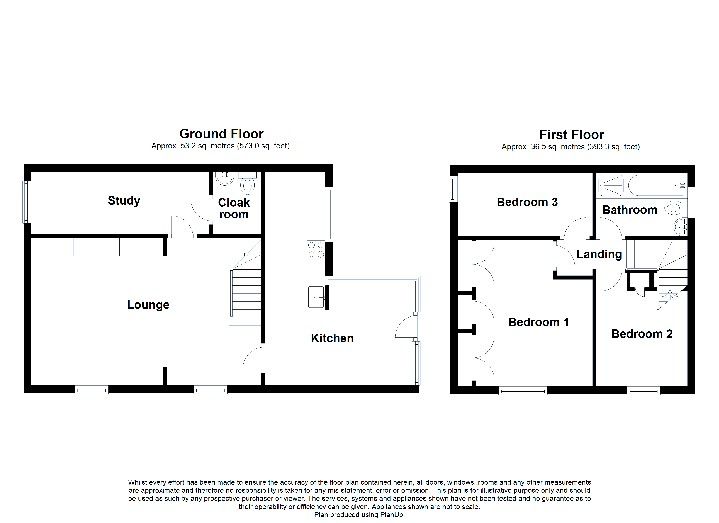9 High Street, Doddington floorplan