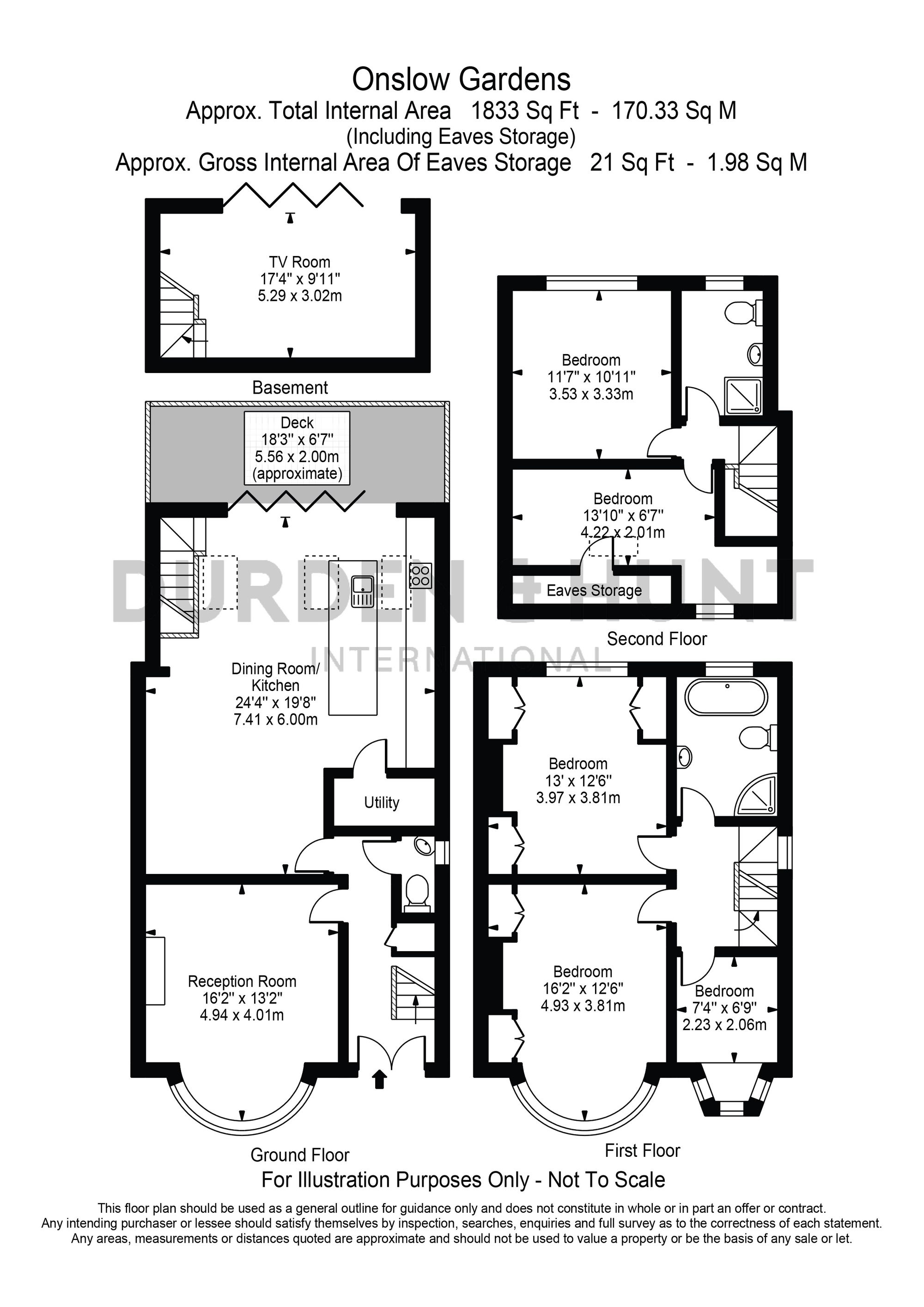 23 Onslow Gardens, London floorplan