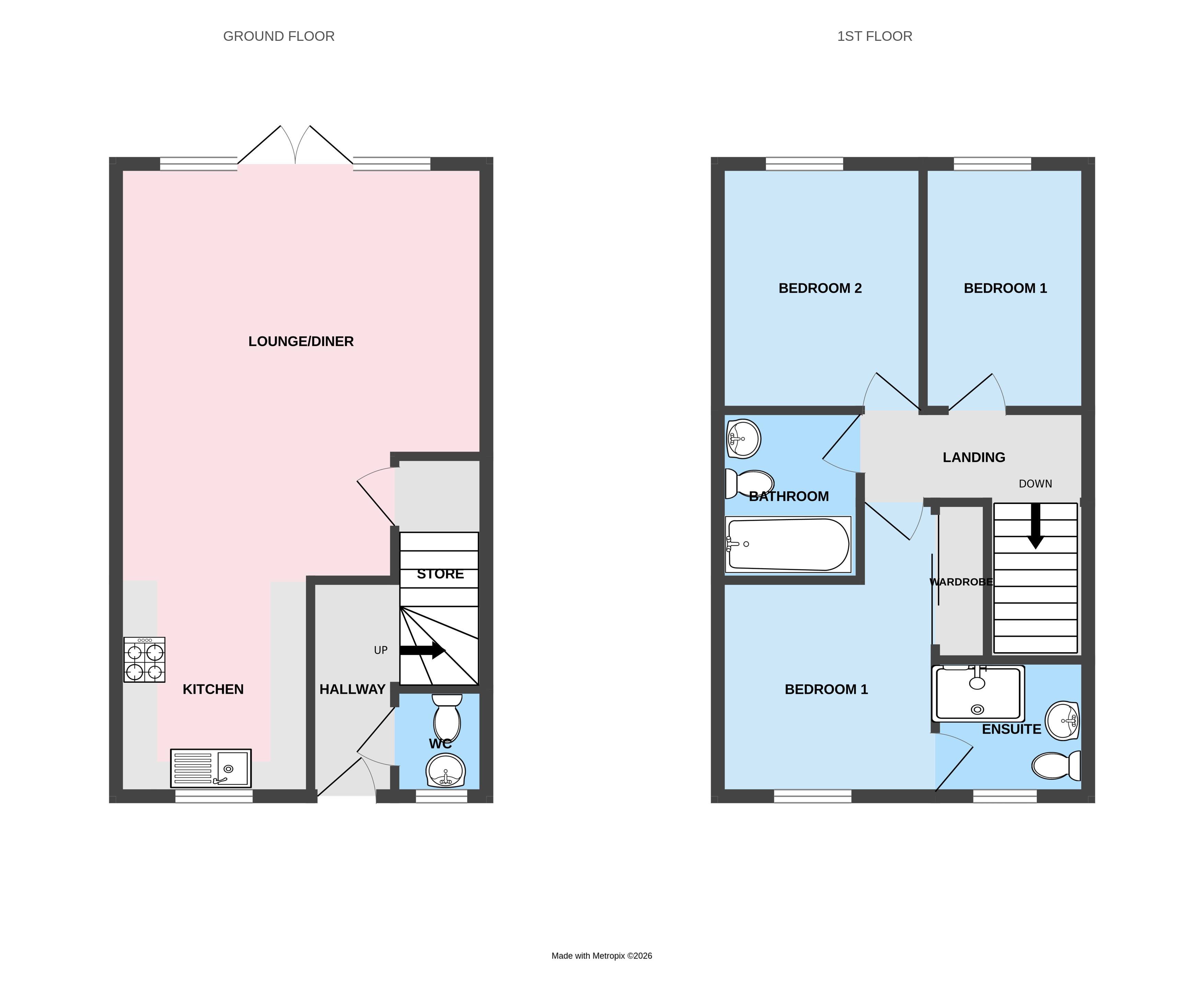 14, Hazel Way, Shropshire floorplan