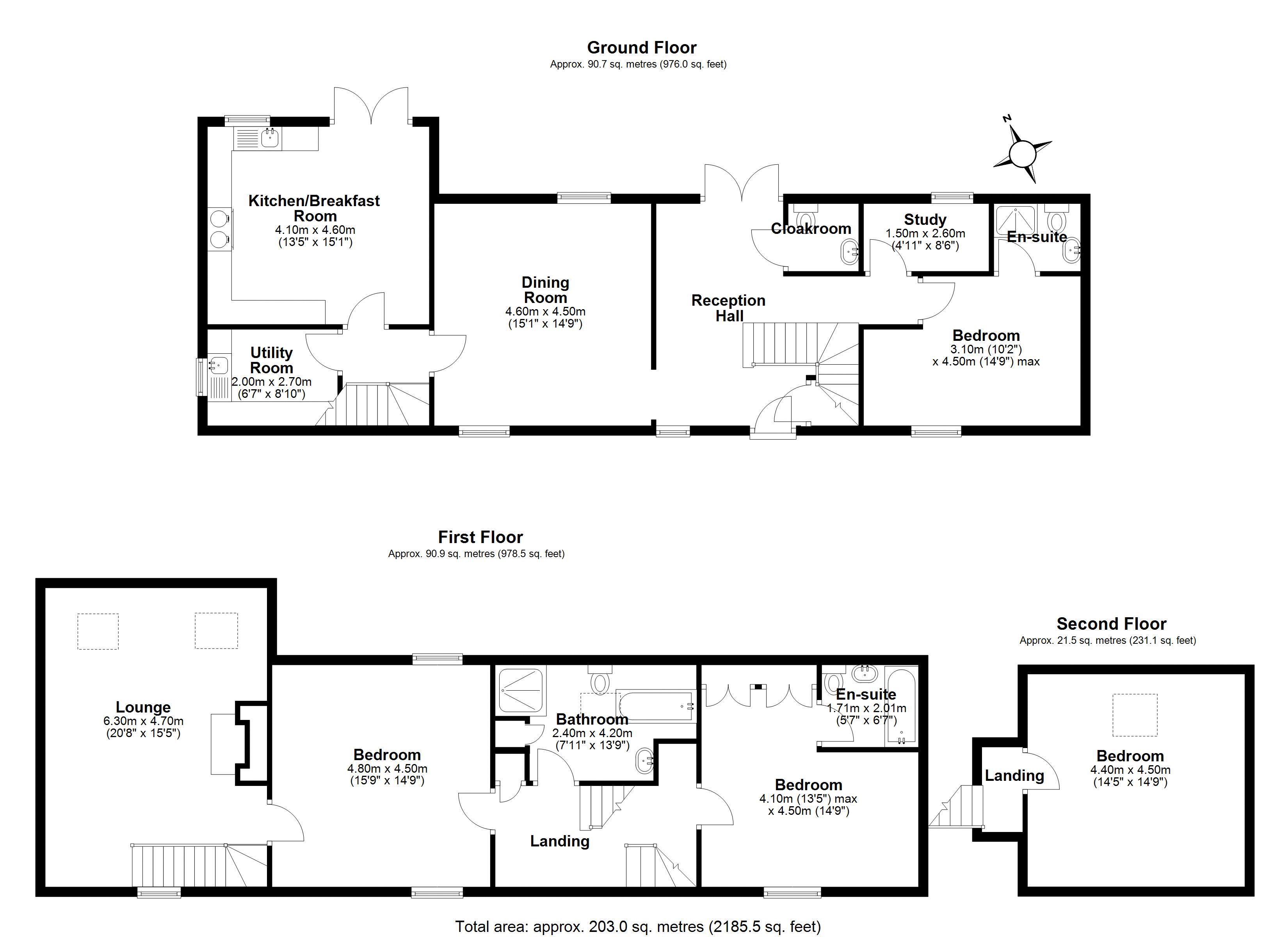 Orchard Barn, Bridgnorth floorplan