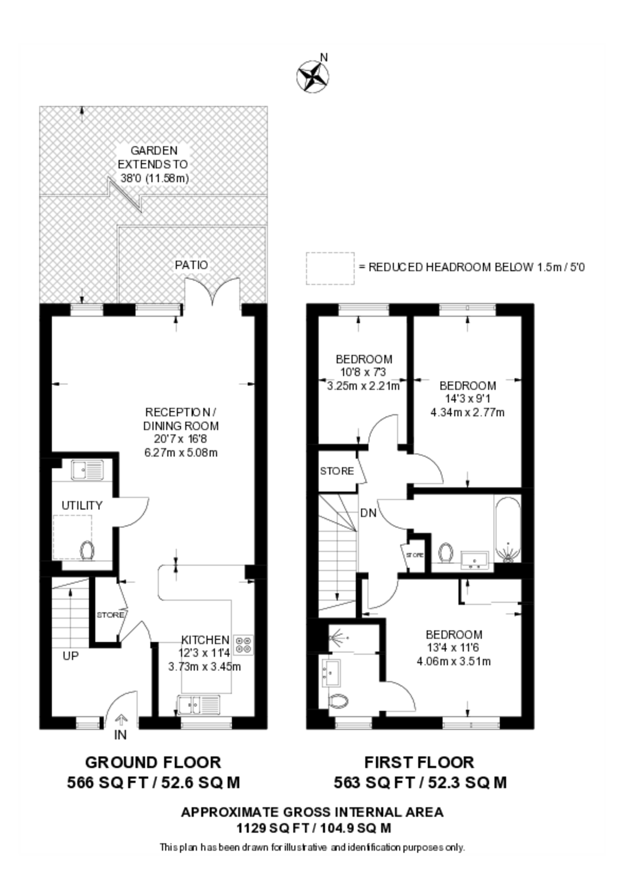 Reynard Way, Brentford floorplan