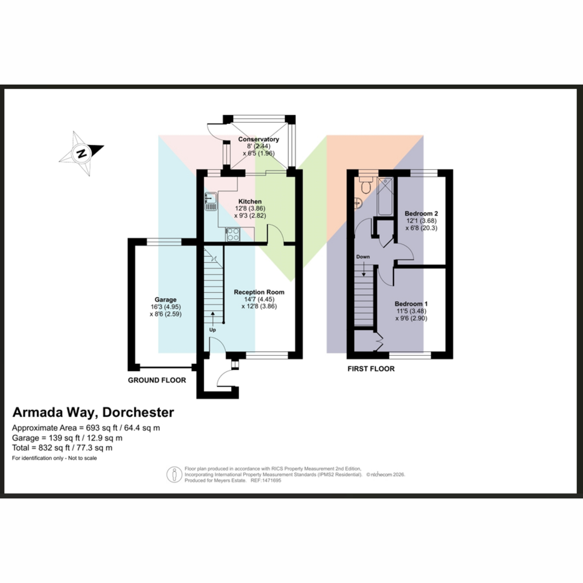 15, Armada Way, Dorchester floorplan