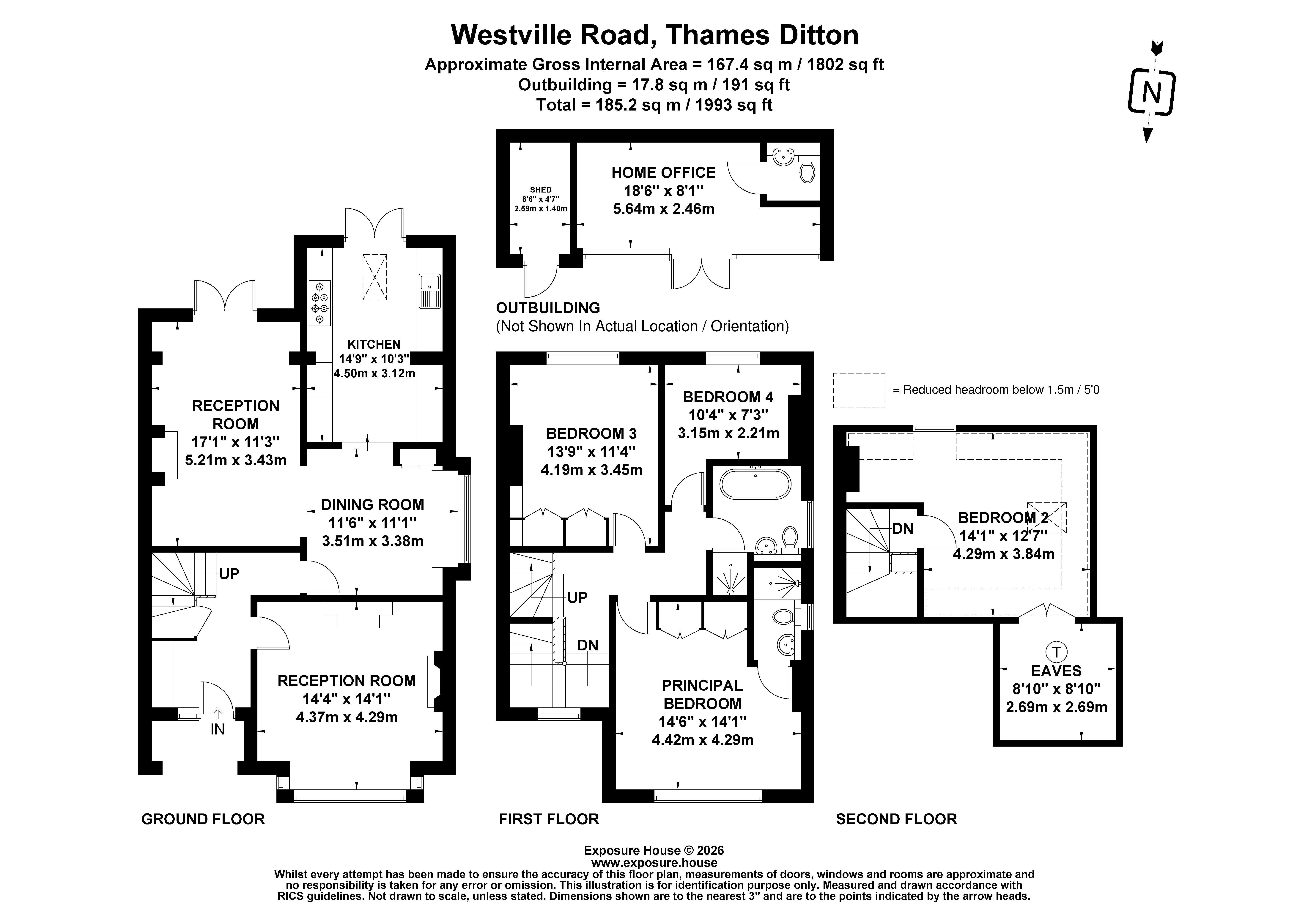 31, Westville Road, Surrey floorplan