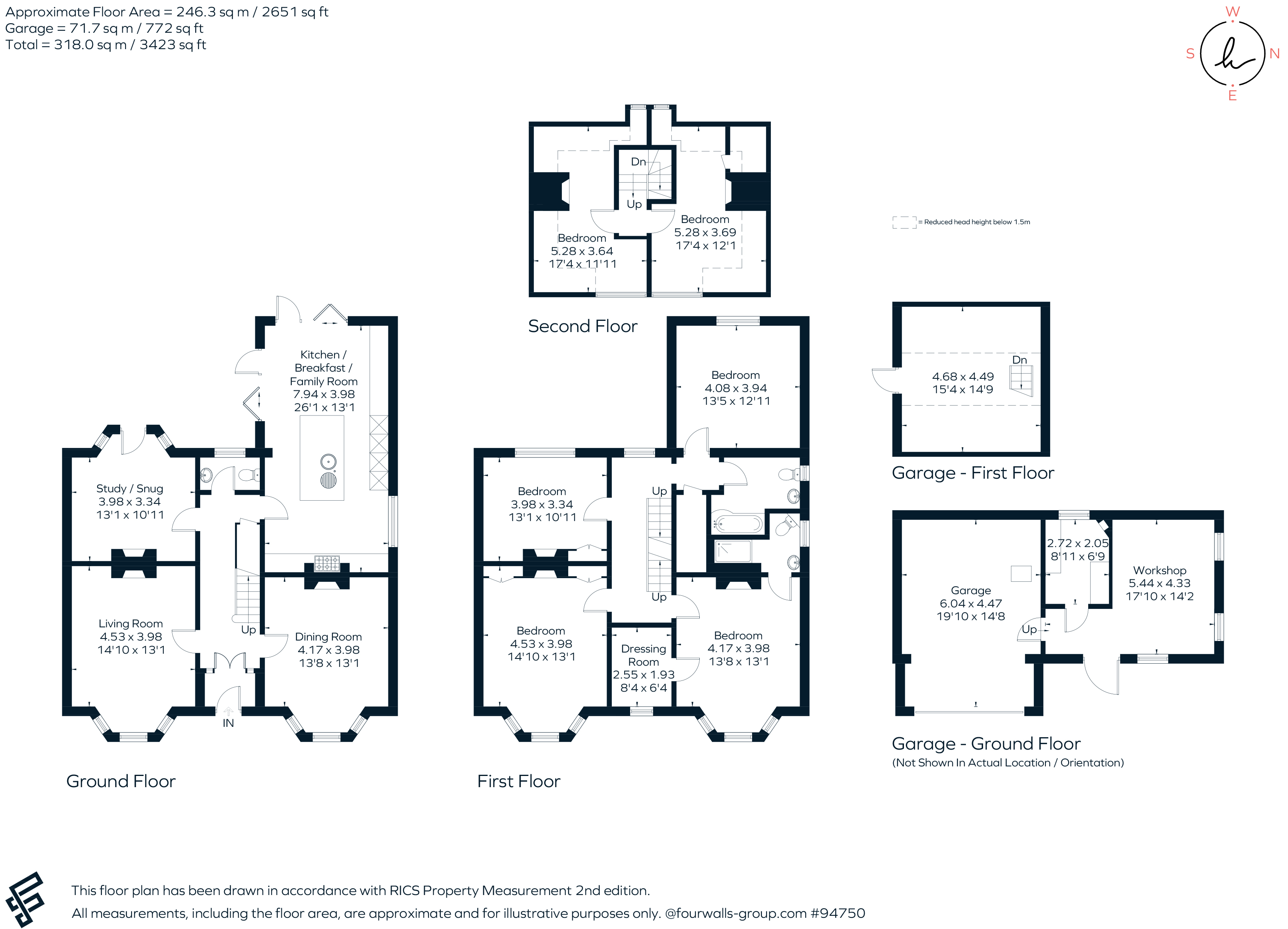 Ivanhoe, 27, Church Avenue, Farnborough floorplan