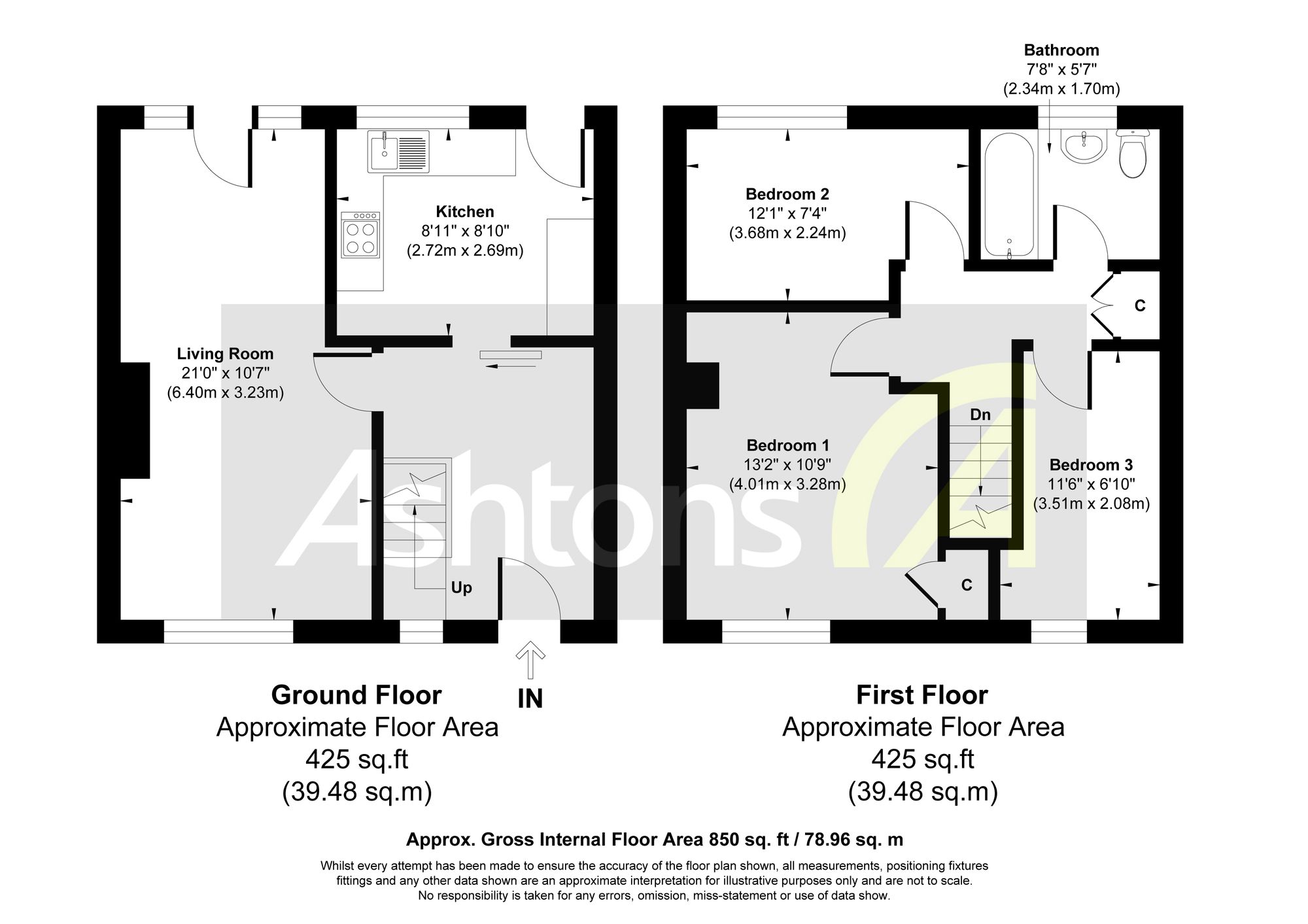 18 Regal Crescent, Widnes floorplan