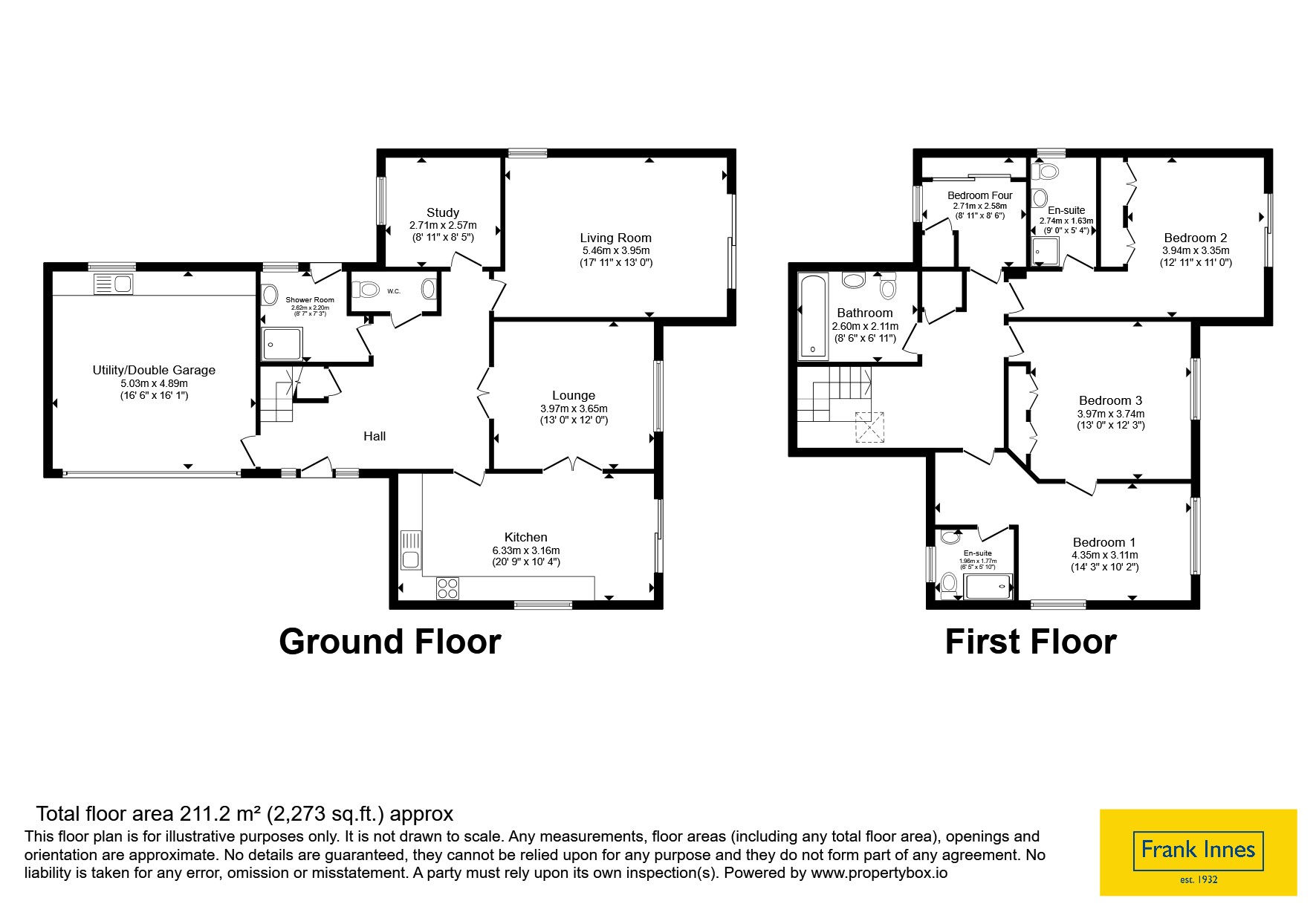 220, Warwick Avenue, Derbyshire floorplan