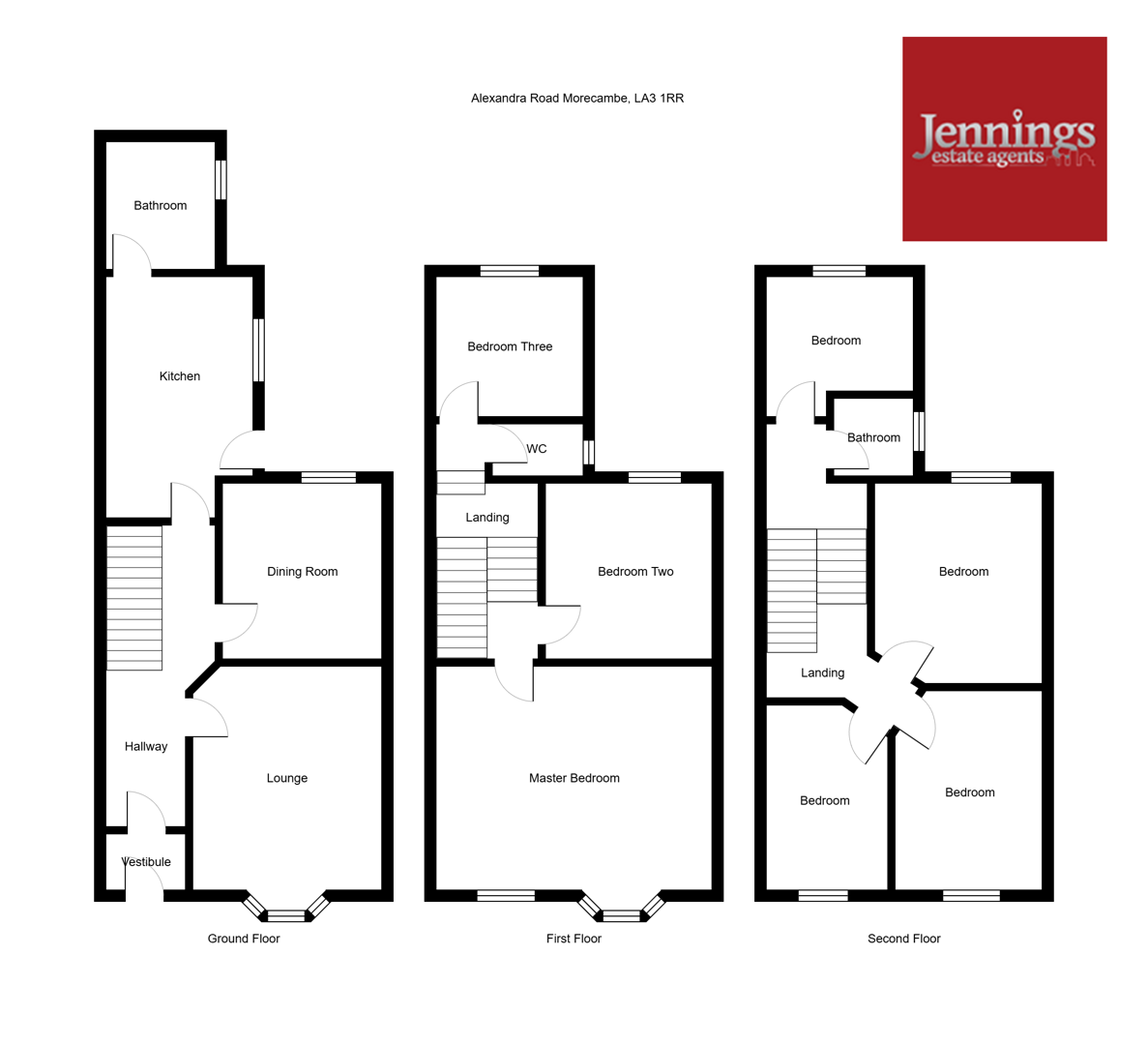 99, Alexandra Road, Morecambe floorplan