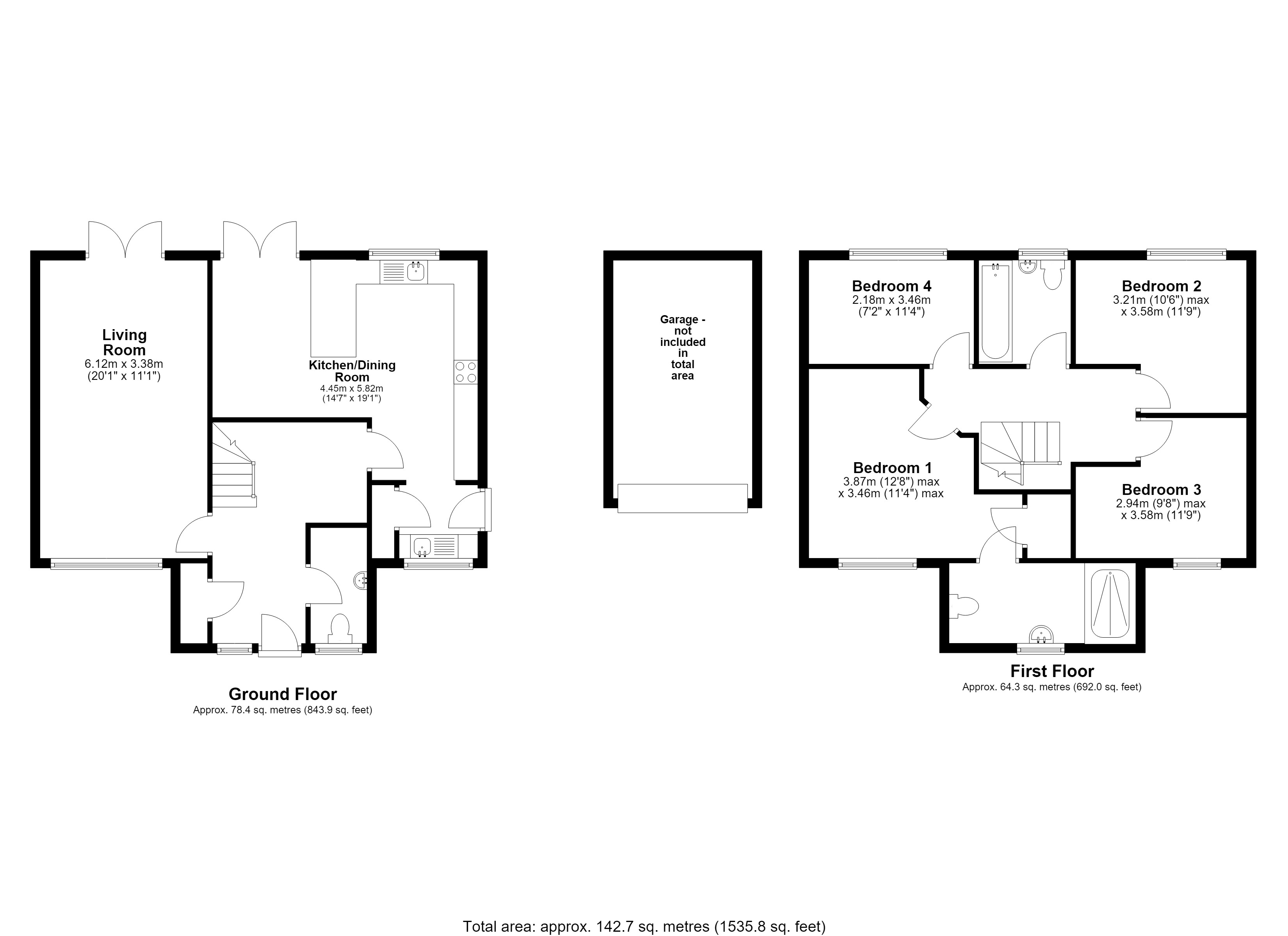 23, Bartholomew Way, Corsham floorplan
