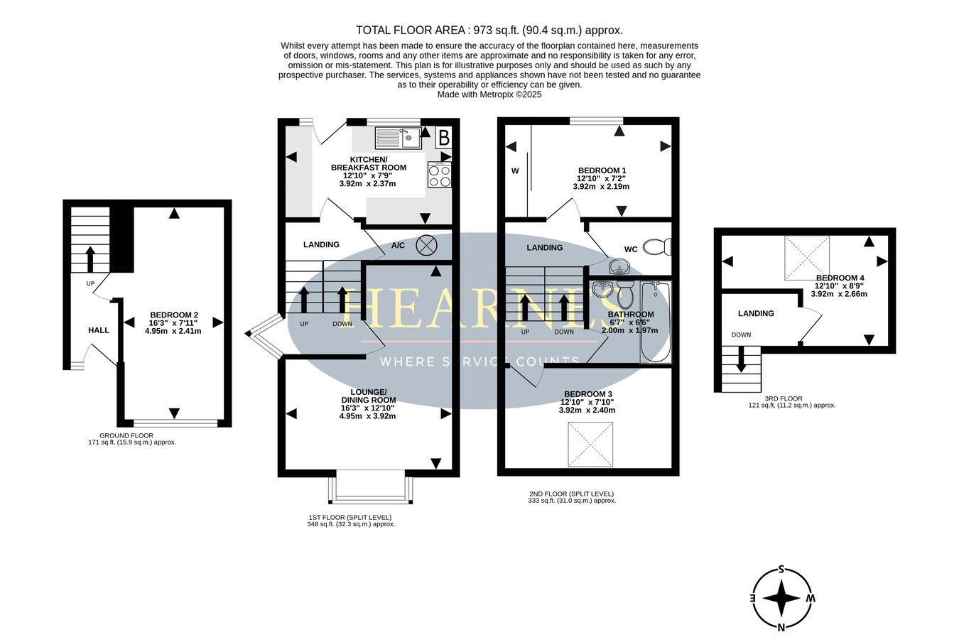 1, Shillingstone Gardens, Poole floorplan