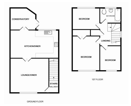 15, School Close, Swadlincote floorplan
