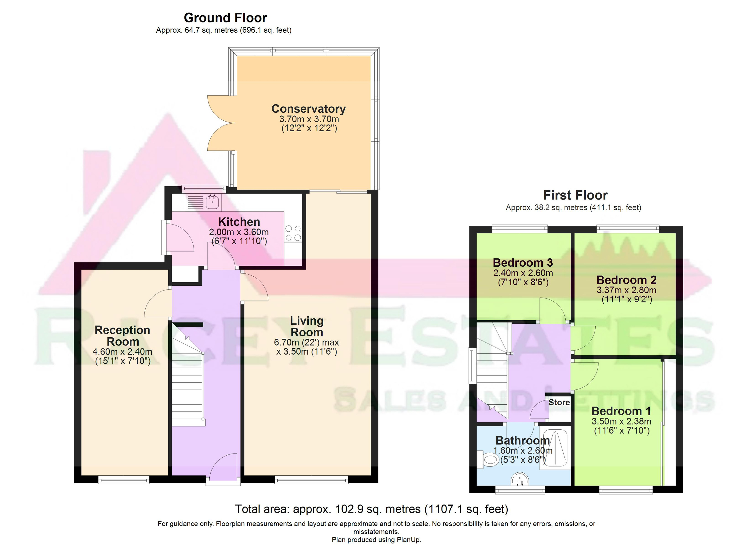 15 Longton Avenue, Warrington floorplan