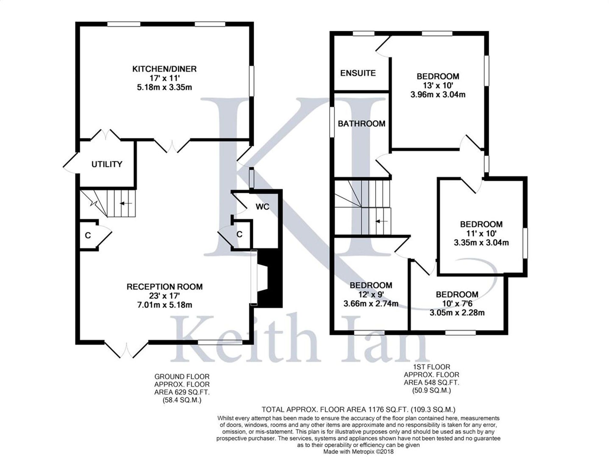 Robin Cottage The Street, Ware floorplan