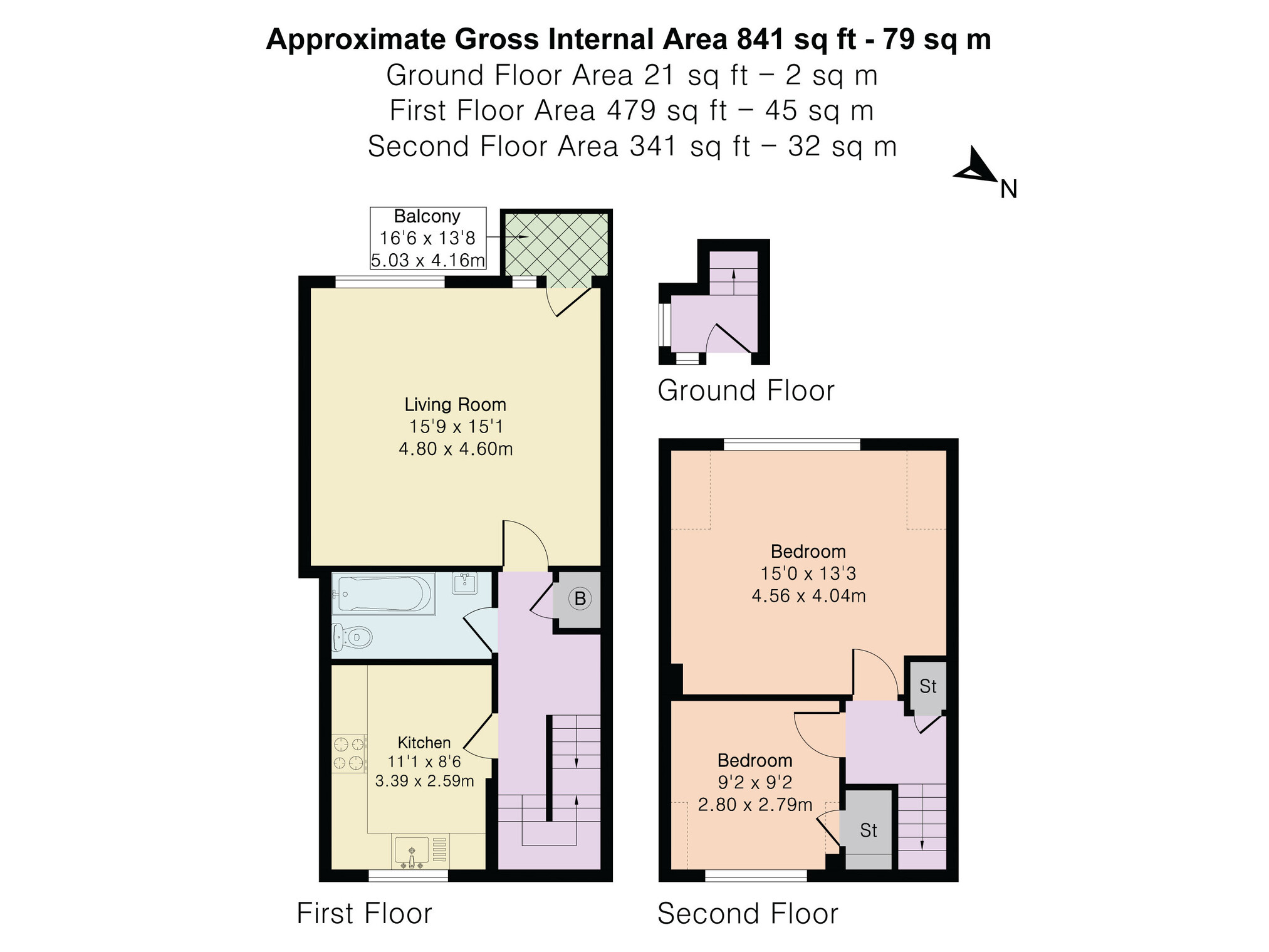 27 Claire Court, Westfield Park Hatch End, Pinner floorplan