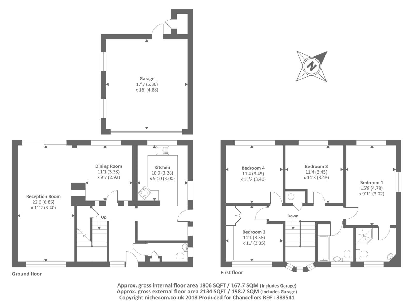 4 Bedrooms Detached house for sale in Leverstock Green, Hertfordshire HP3
