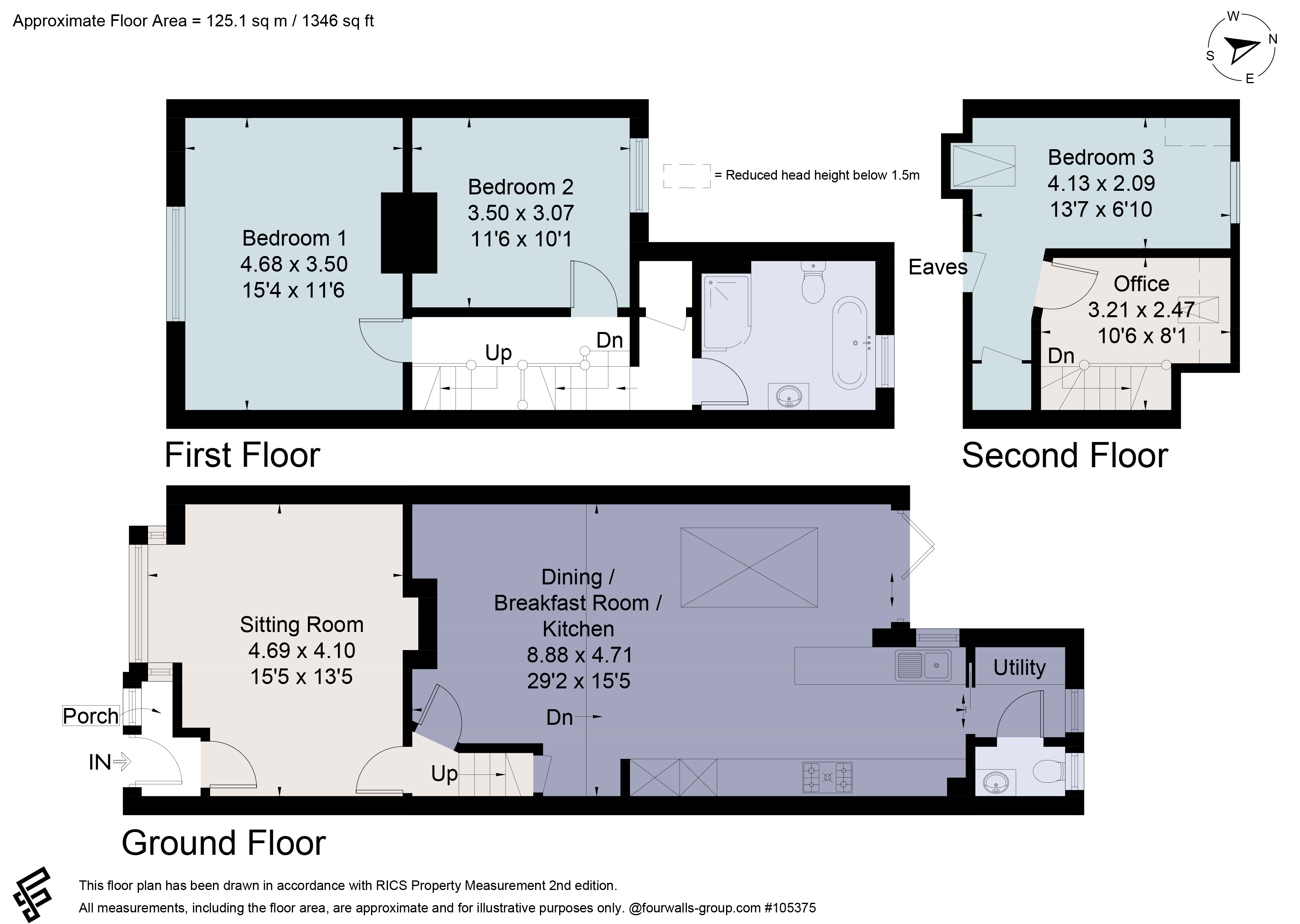 10, Hill Rise, Winchester floorplan