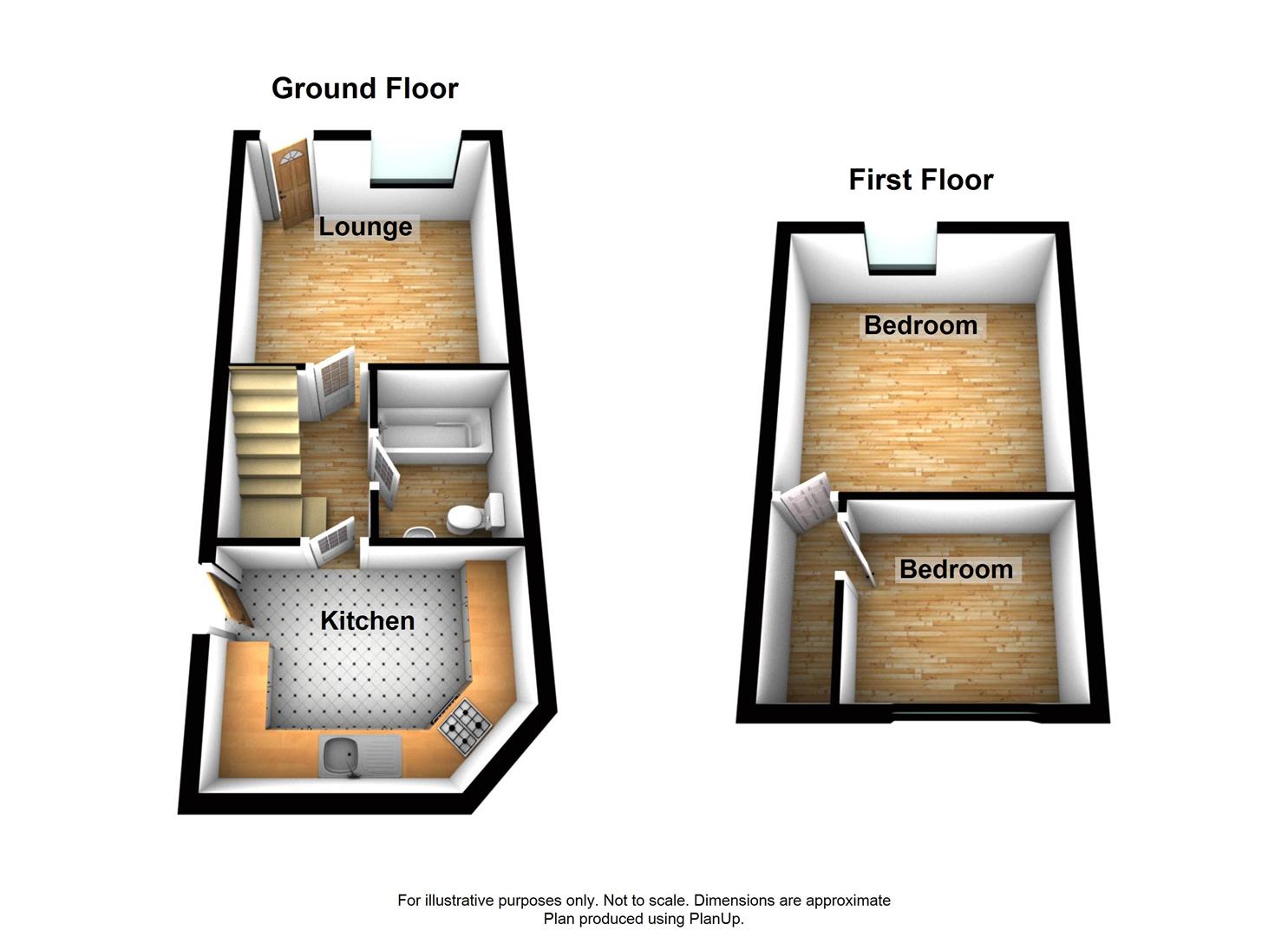 2 Bedrooms End terrace house for sale in Uttoxeter Road, Tean, Stoke-On-Trent ST10