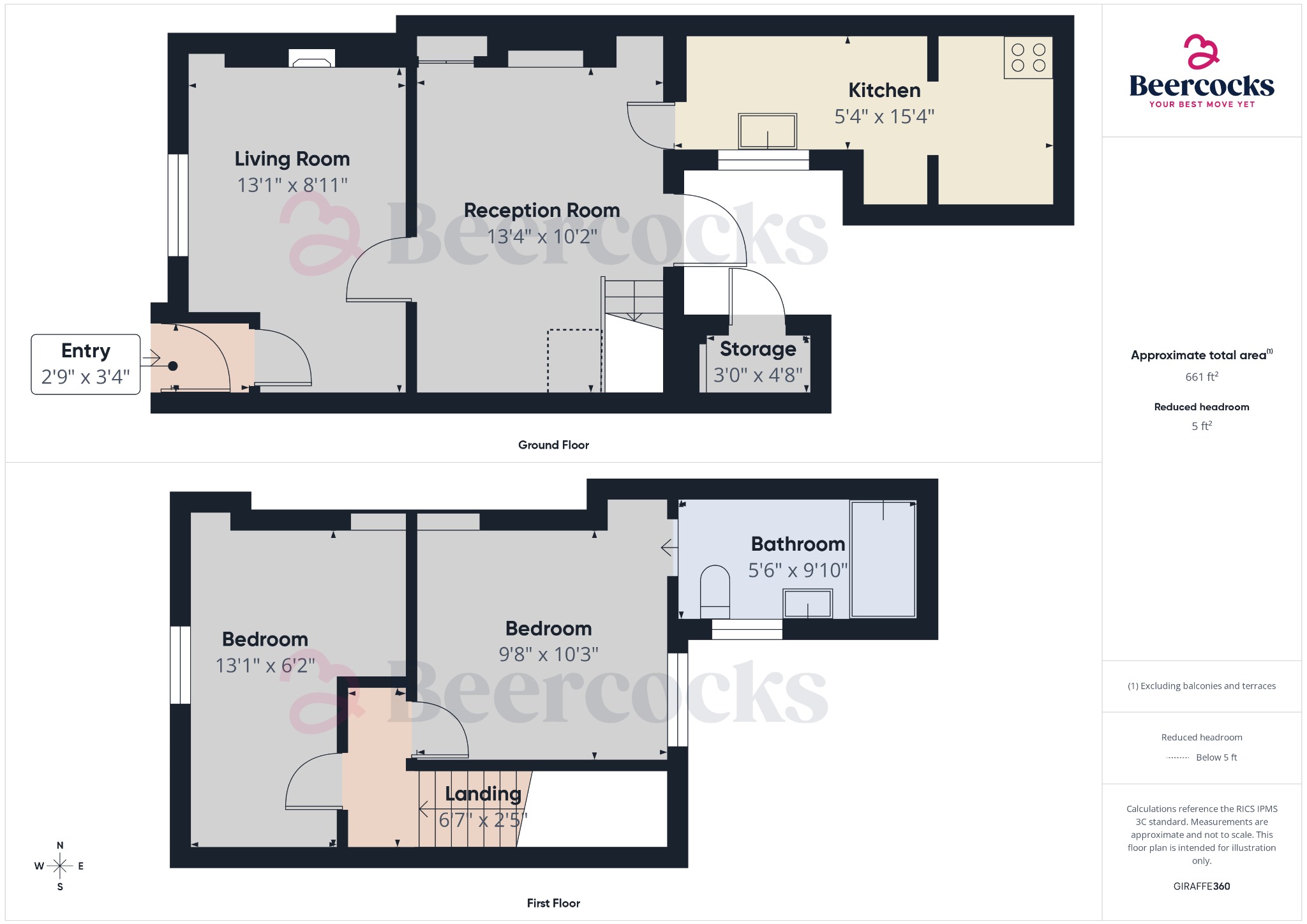 202, King Street, Cottingham floorplan