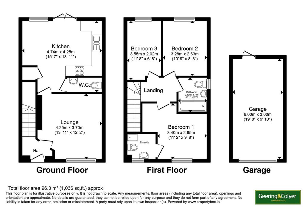 20, Gates Drive, Maidstone floorplan