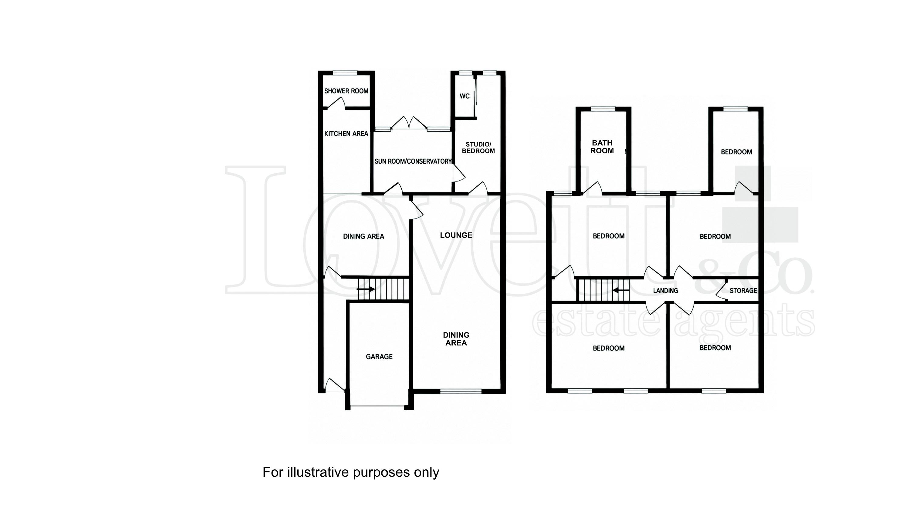 Norton Green Lane, Cannock floorplan