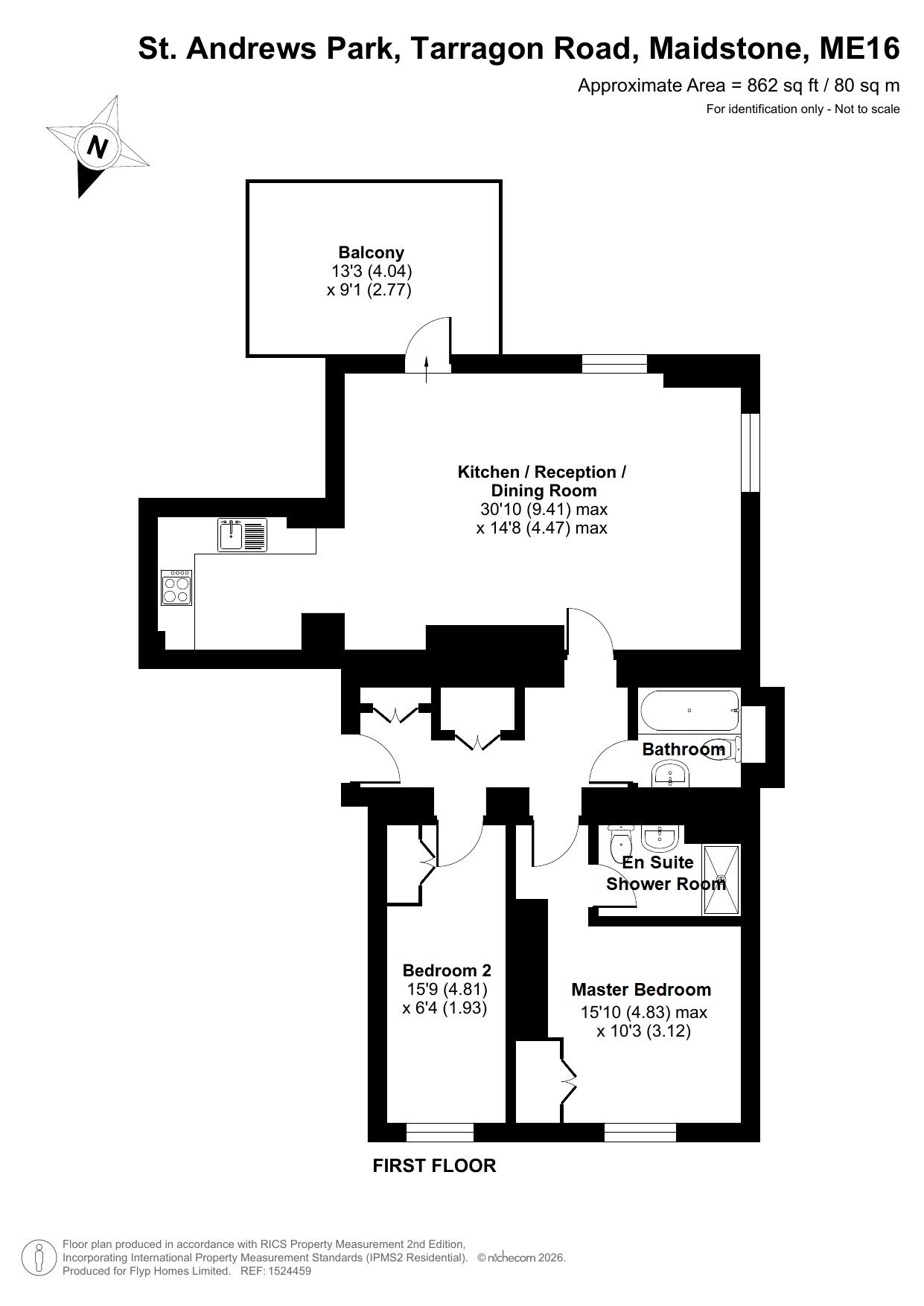 35, St. Andrews Park, Maidstone floorplan