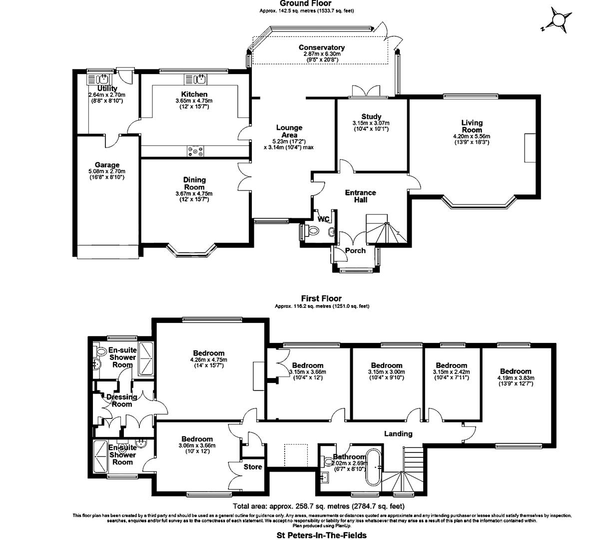 2, St. Peters In The Field, Braintree floorplan