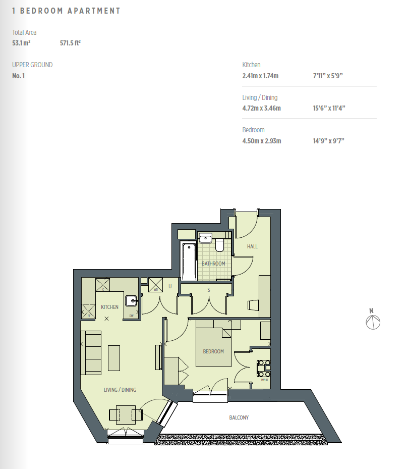 p039, Whitecote Road, Southall floorplan
