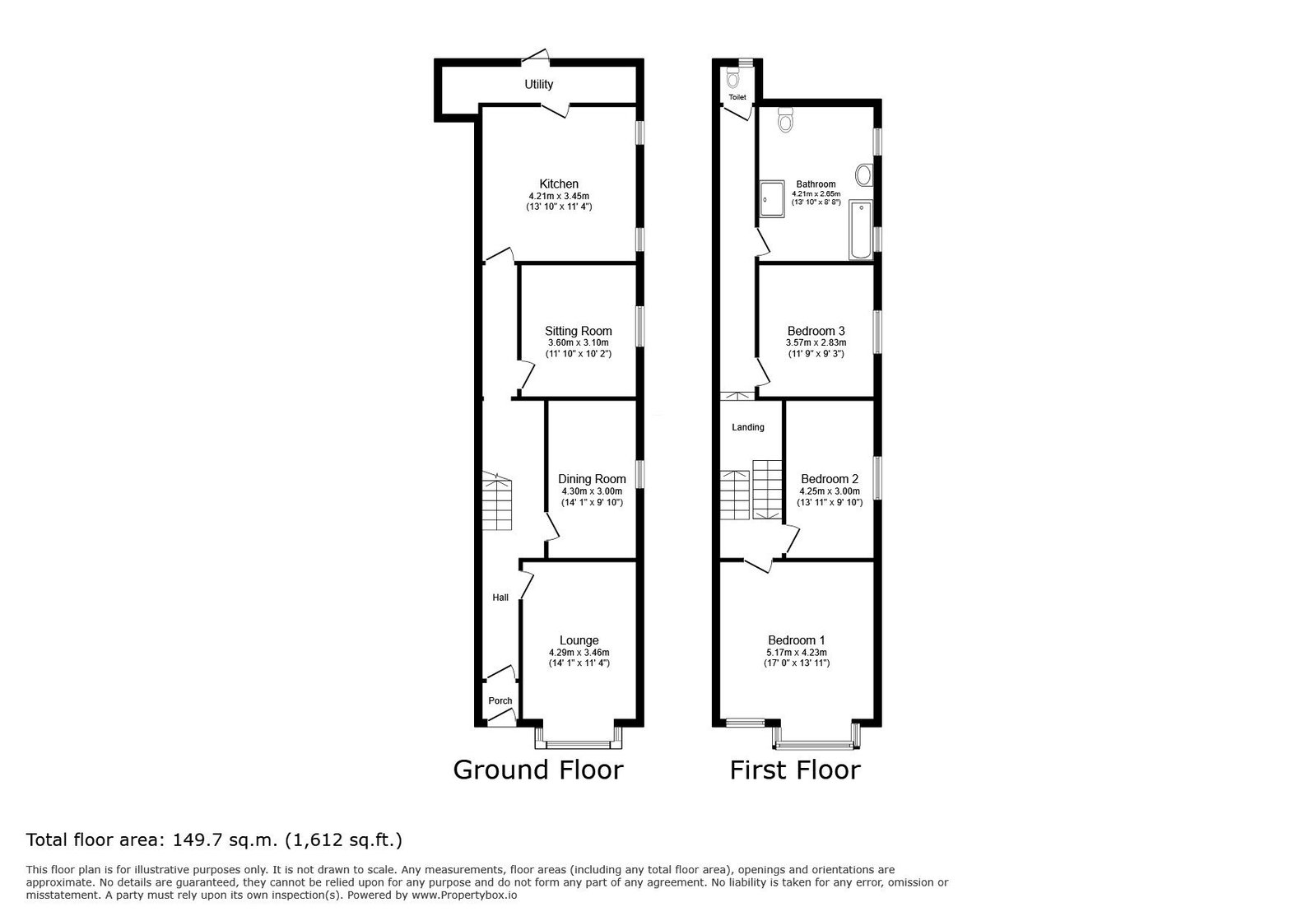 10, Riverside, Preston floorplan