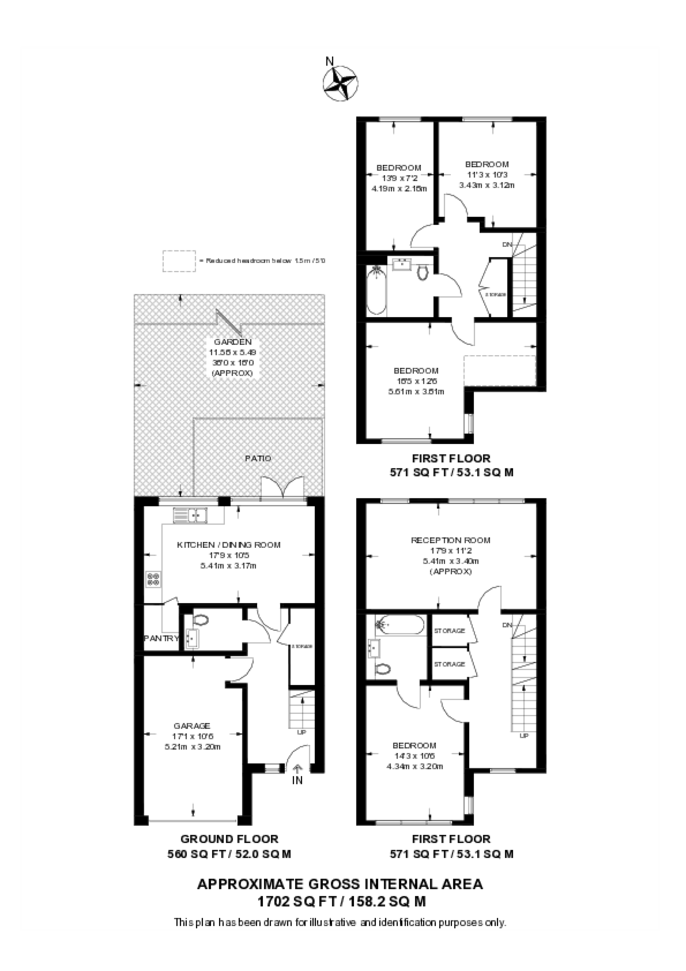 Reynard Way, Brentford floorplan
