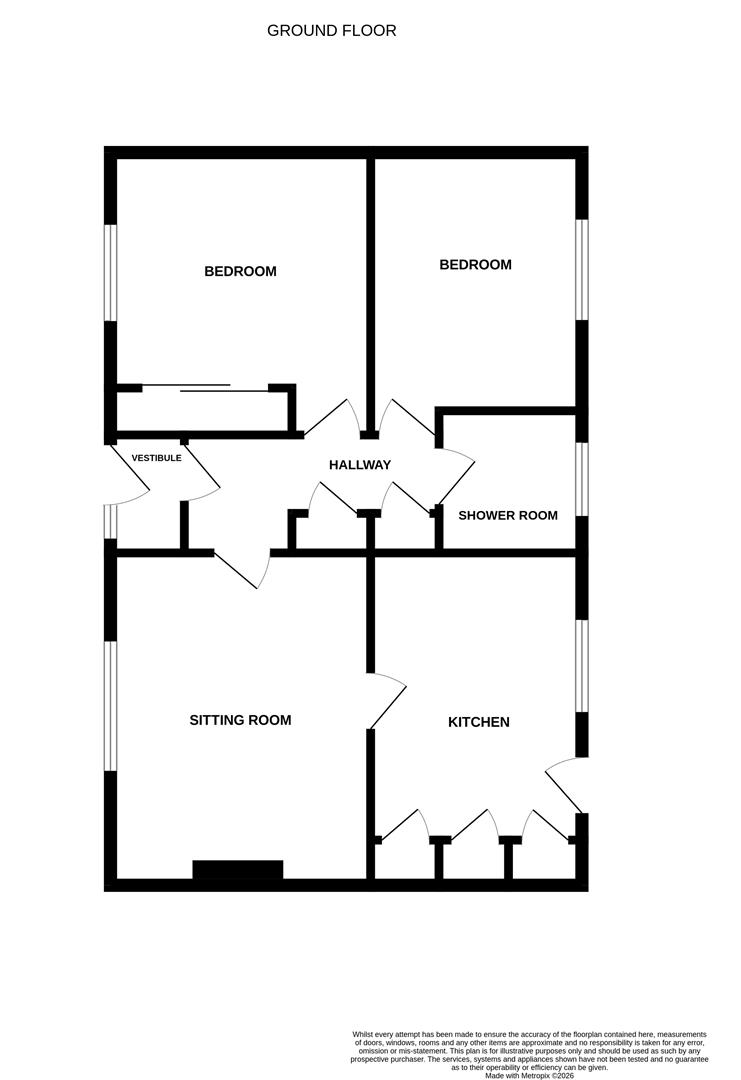 22, King George Street, Invergordon floorplan