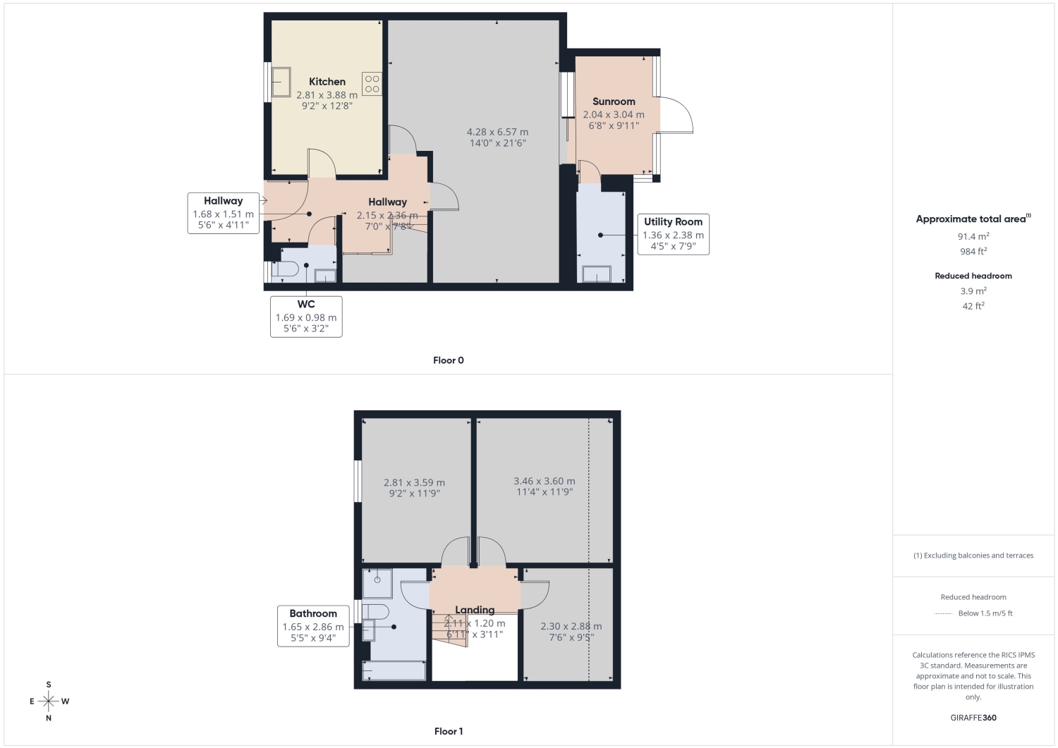 50, Arnolds Way, Cirencester floorplan