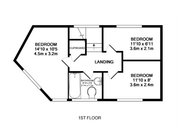 70, Kingsbarn Close, Fulwood floorplan