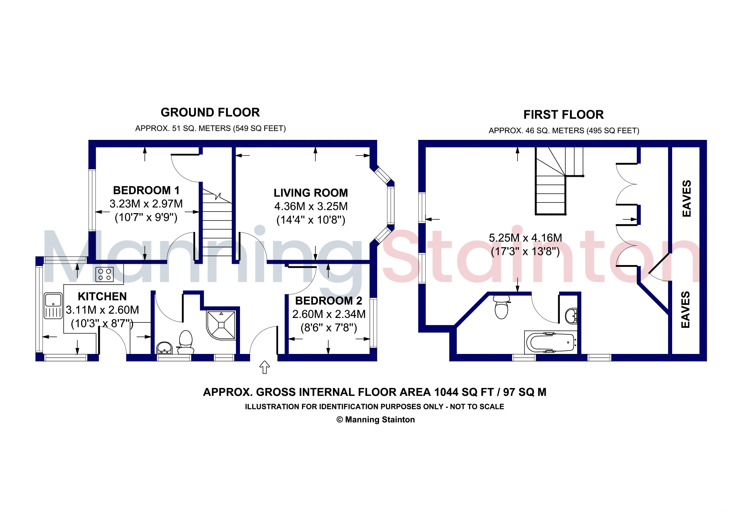 30, Banksfield Crescent, Leeds floorplan