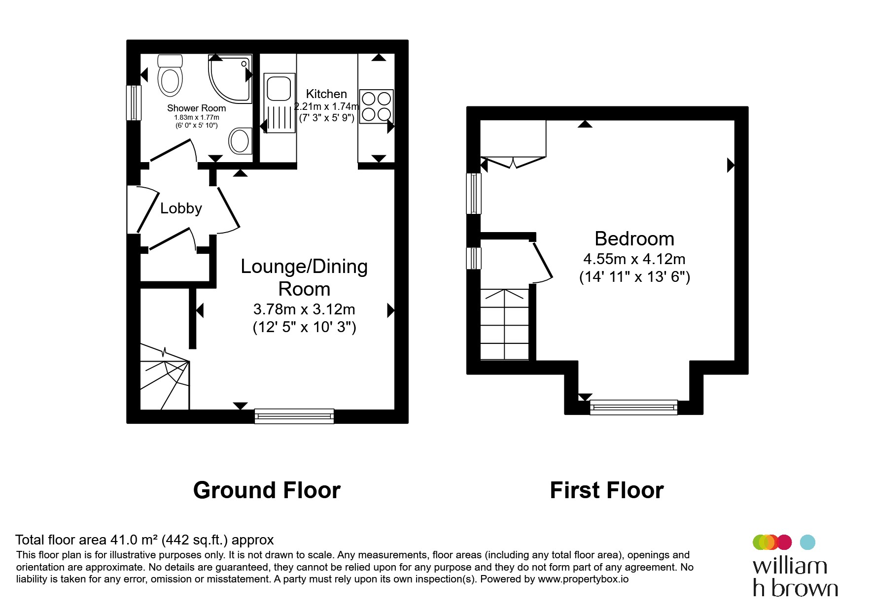 45, Cleveland Close, Colchester floorplan