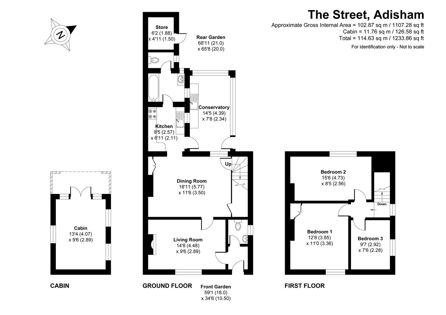 14, The Street, Canterbury floorplan