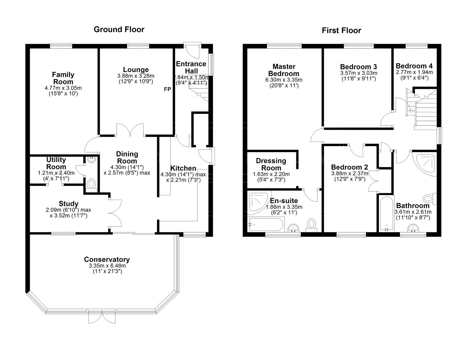 24, Fern Grove, Lincoln floorplan