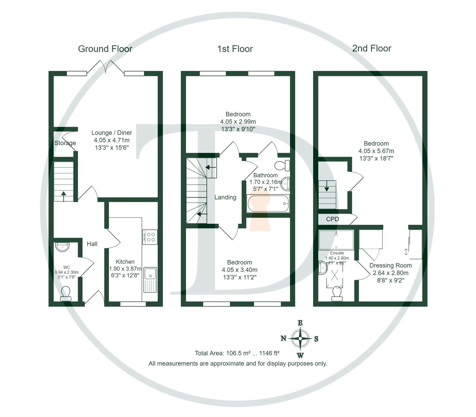 2, College Avenue, Ellesmere Port floorplan